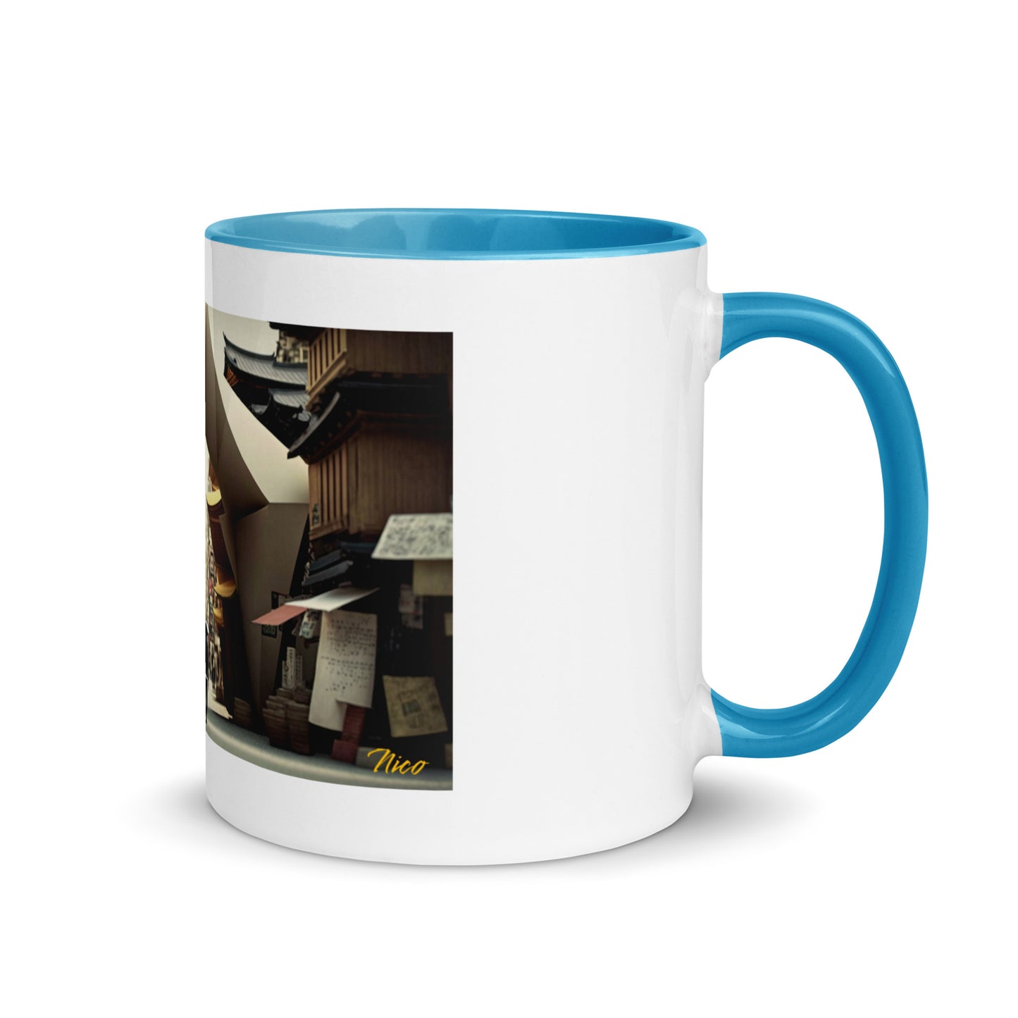 Via The Metropolis Series Print #8 - Mug with Color Inside