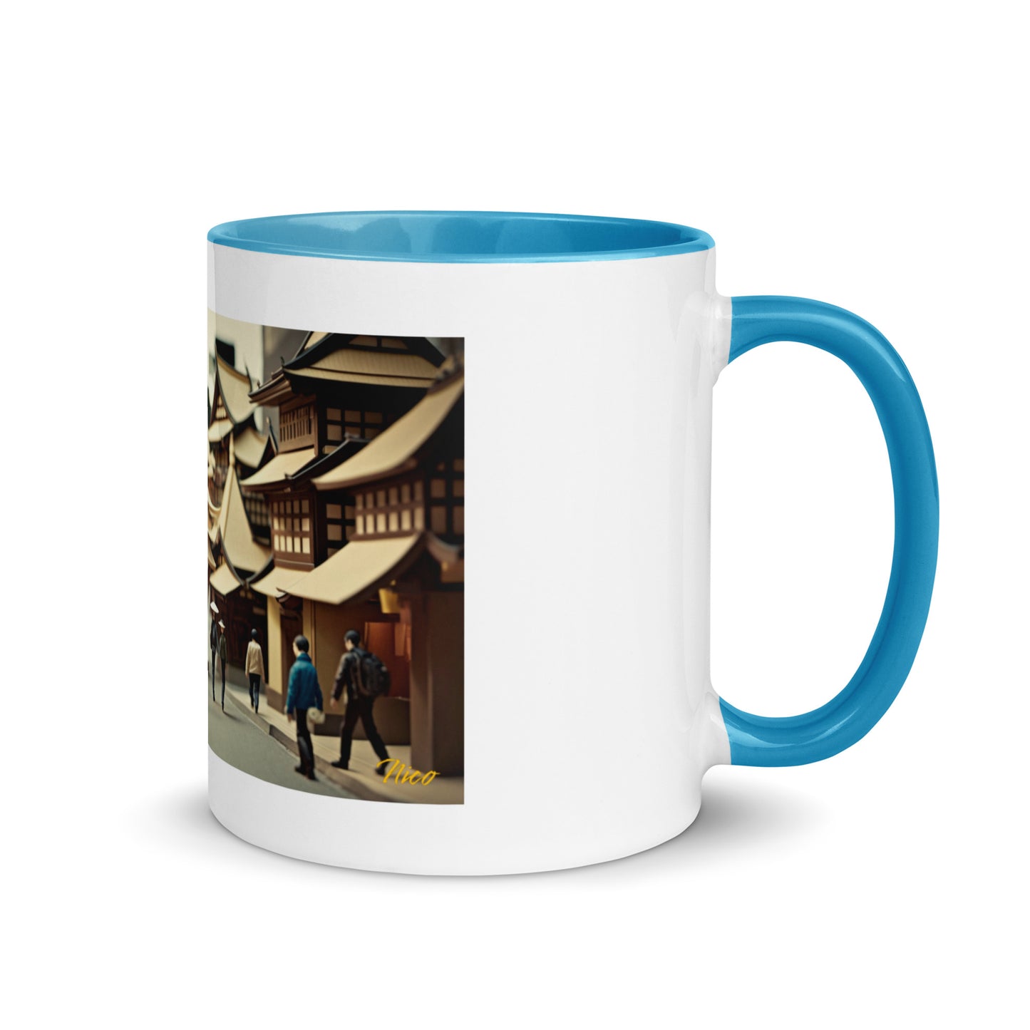 Via The Metropolis Series Print #4 - Mug with Color Inside