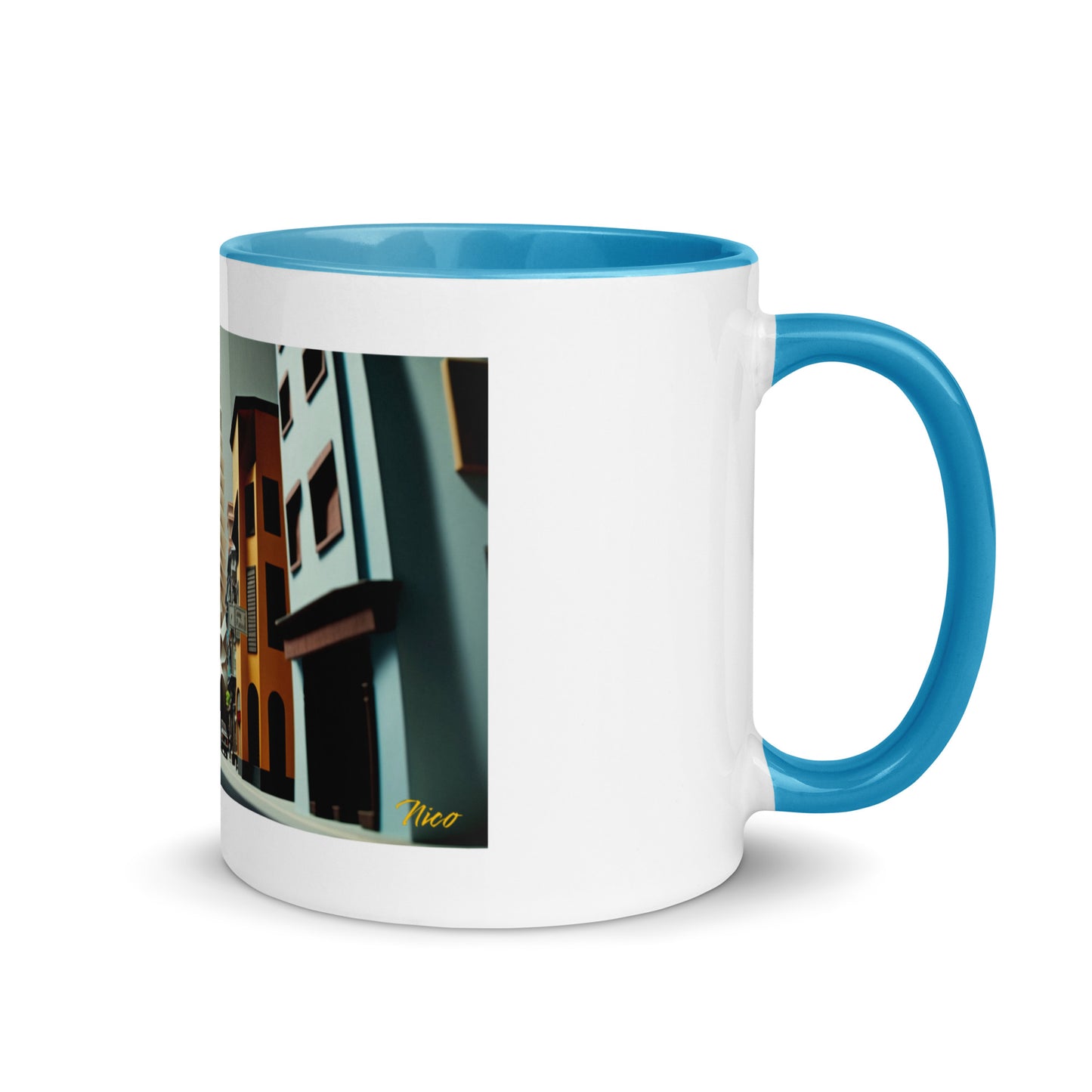 Via The Metropolis Series Print #1 - Mug with Color Inside