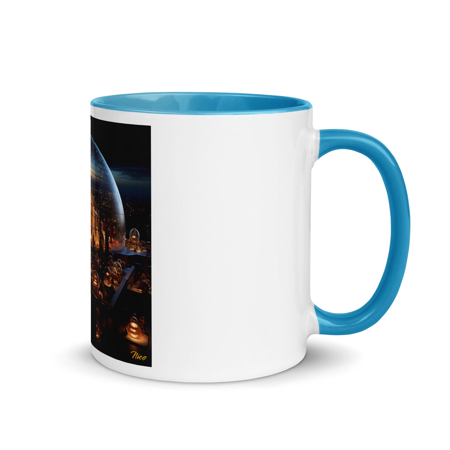 Elons' Dream Series Print #10 - Mug with Color Inside