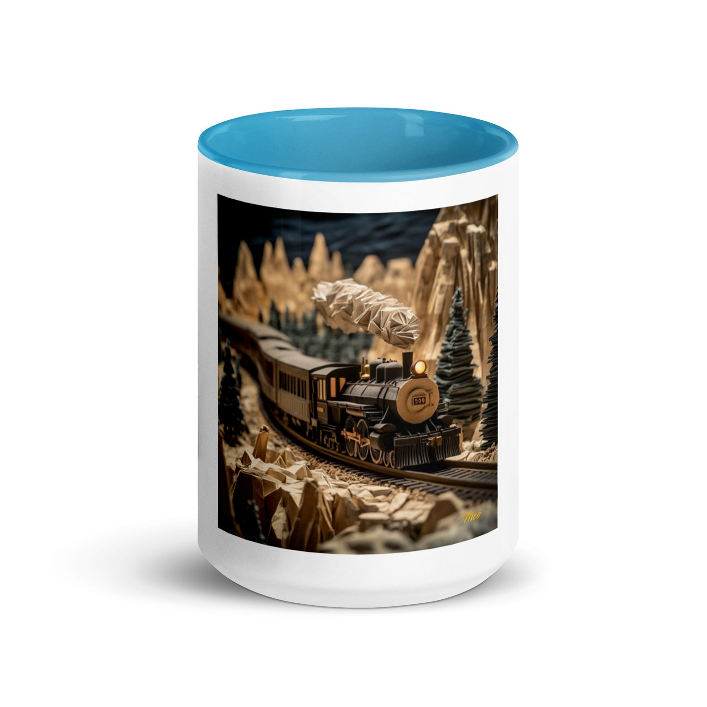 Orient Express Series Print #1Mug with Color Inside