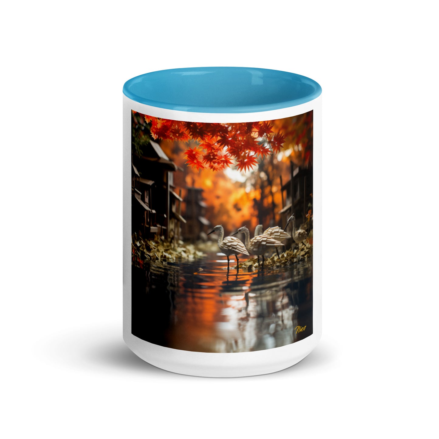 Born On A Bayou Print #8 Mug with Color Inside