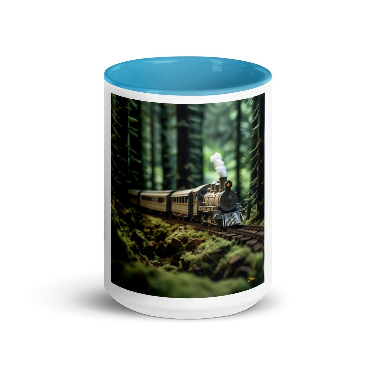 Orient Express Series Print #7 Mug with Color Inside