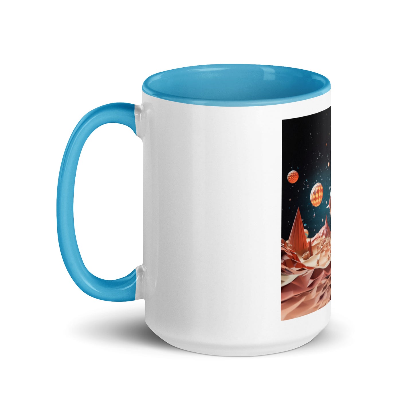 Elons' Dream Series Print #5 Mug with Color Inside