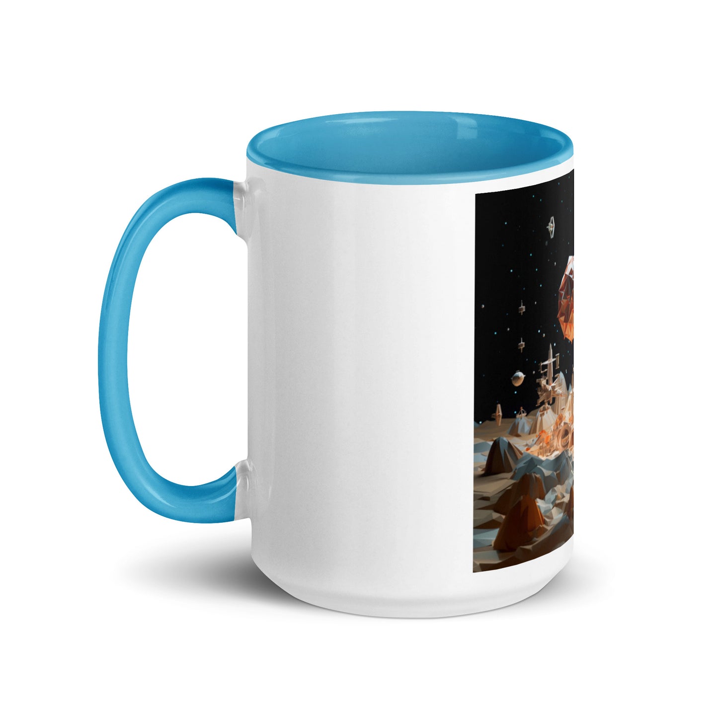 Elons' Dream Series Print #7 Mug with Color Inside