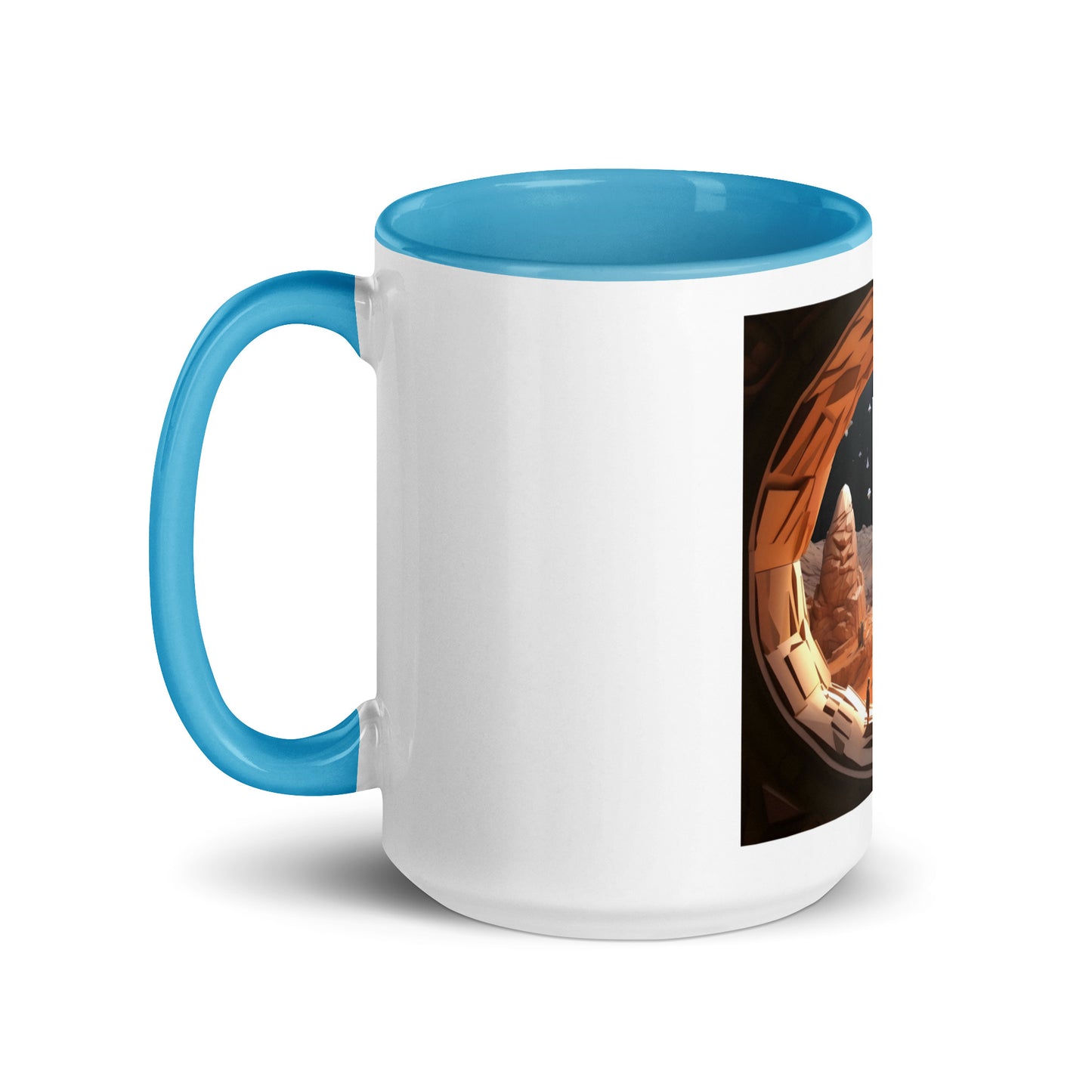 Elon's Dream Series Print #4 Mug with Color Inside