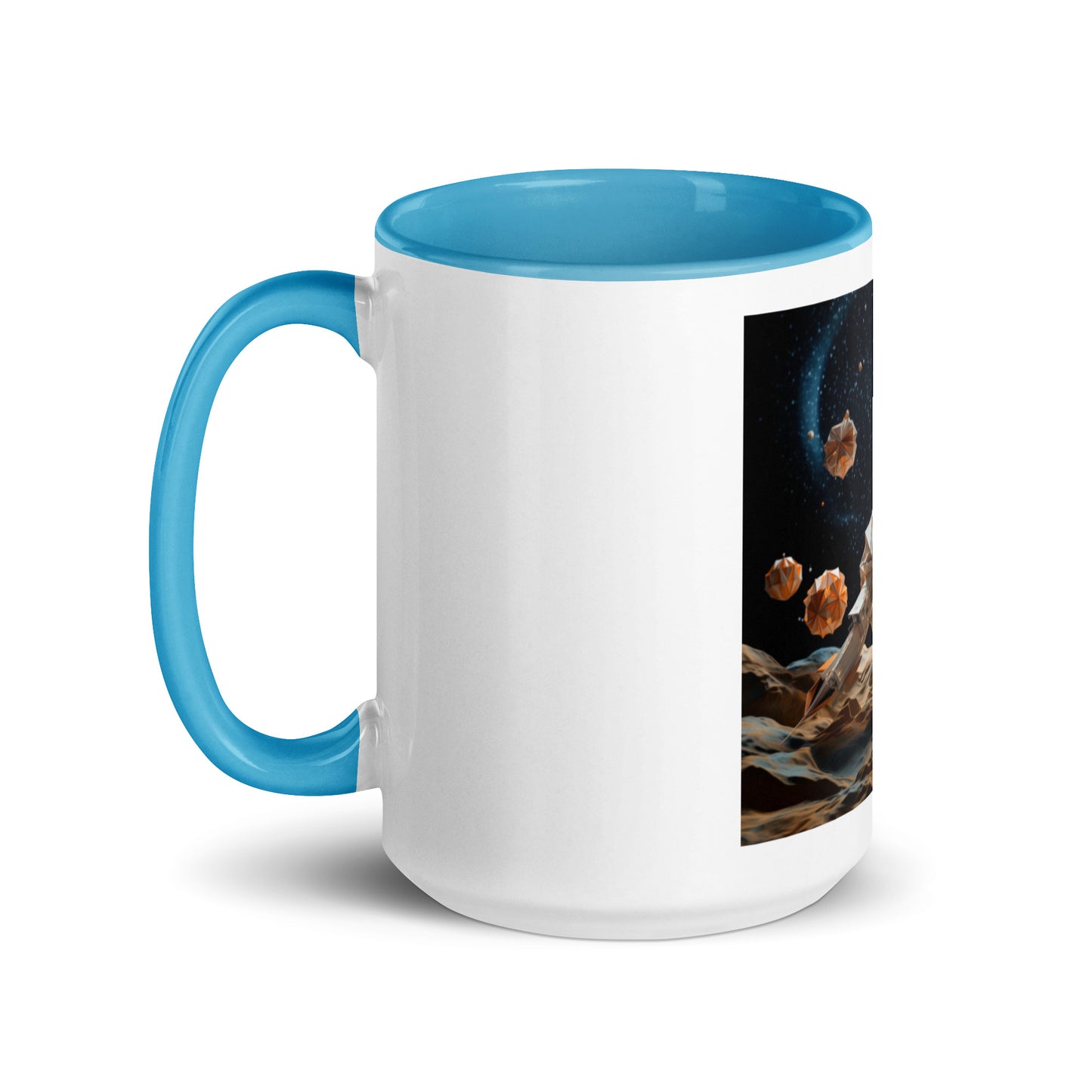 Elons' Dream Series Print #3 Mug with Color Inside