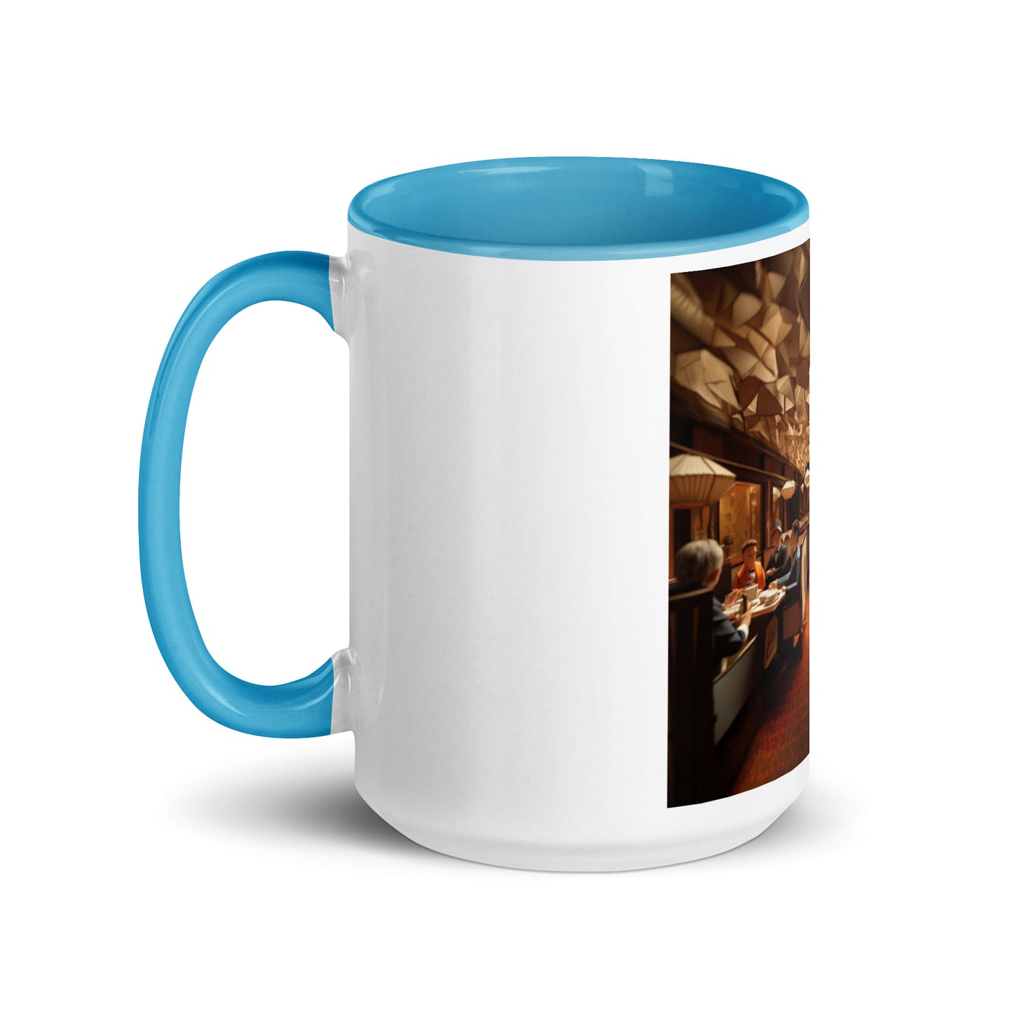 Oriient Express Series Print #2 Mug with Color Inside