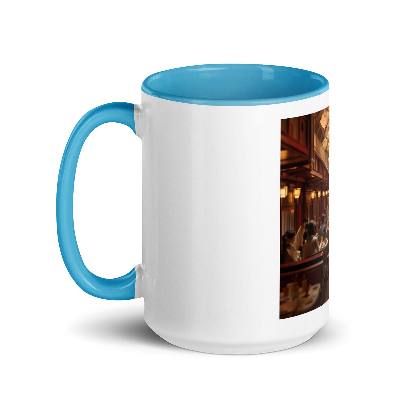 Orient Express Series Print #8 Mug with Color Inside