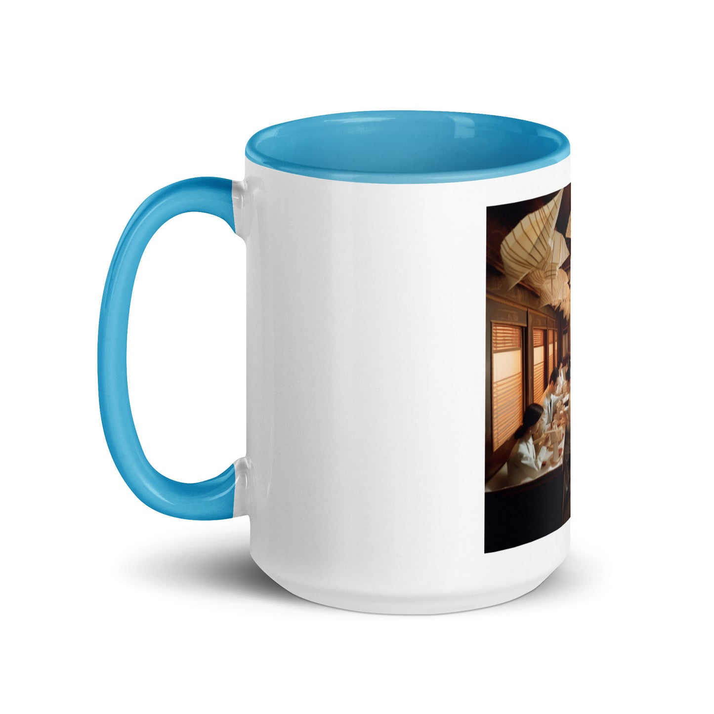 Orient Express Series Print #4 Mug with Color Inside