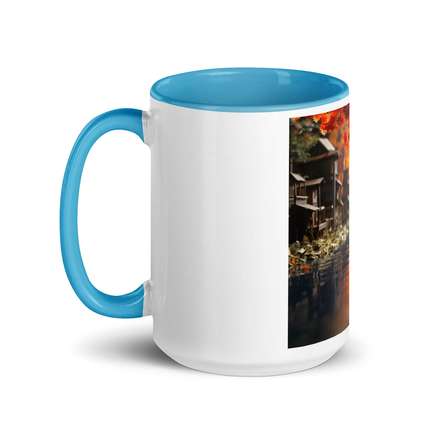 Born On A Bayou Print #8 Mug with Color Inside