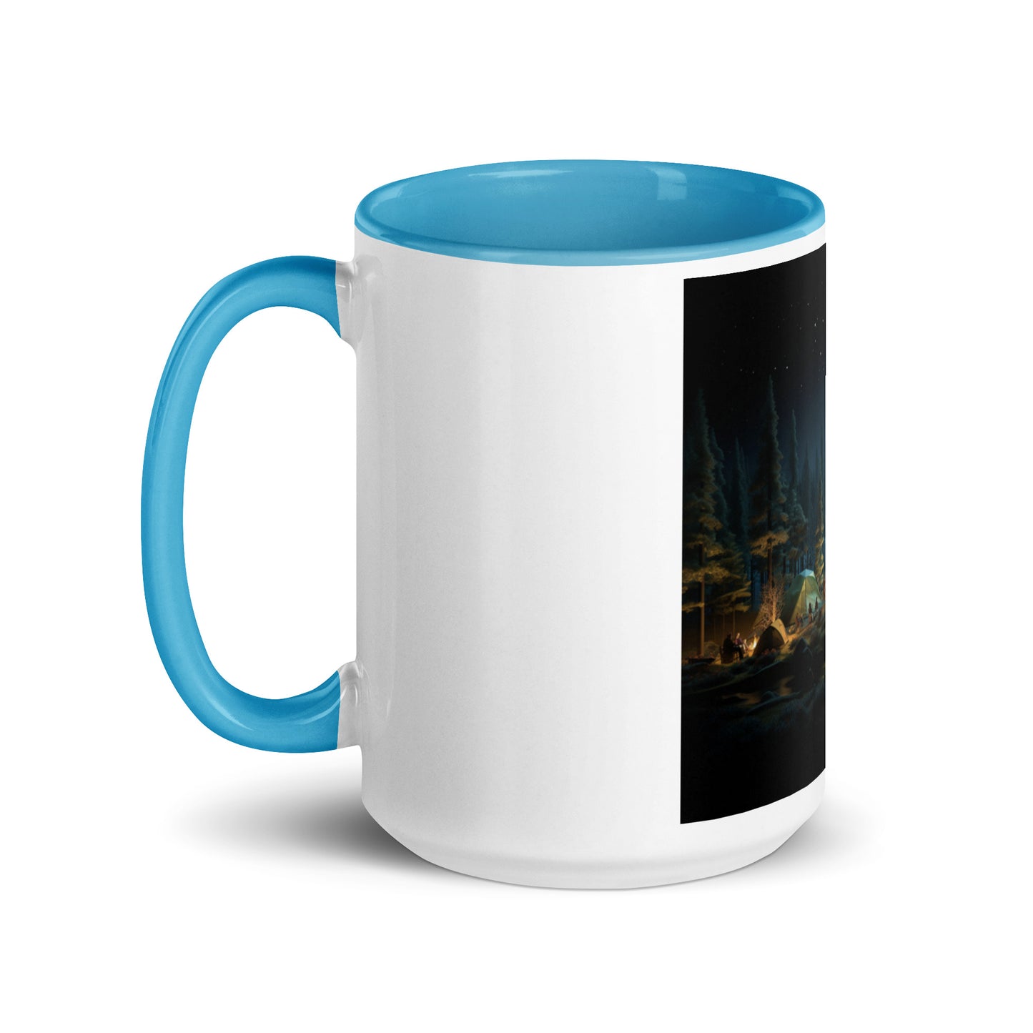 Under The Starry Skies Series Print #2 Mug with Color Inside