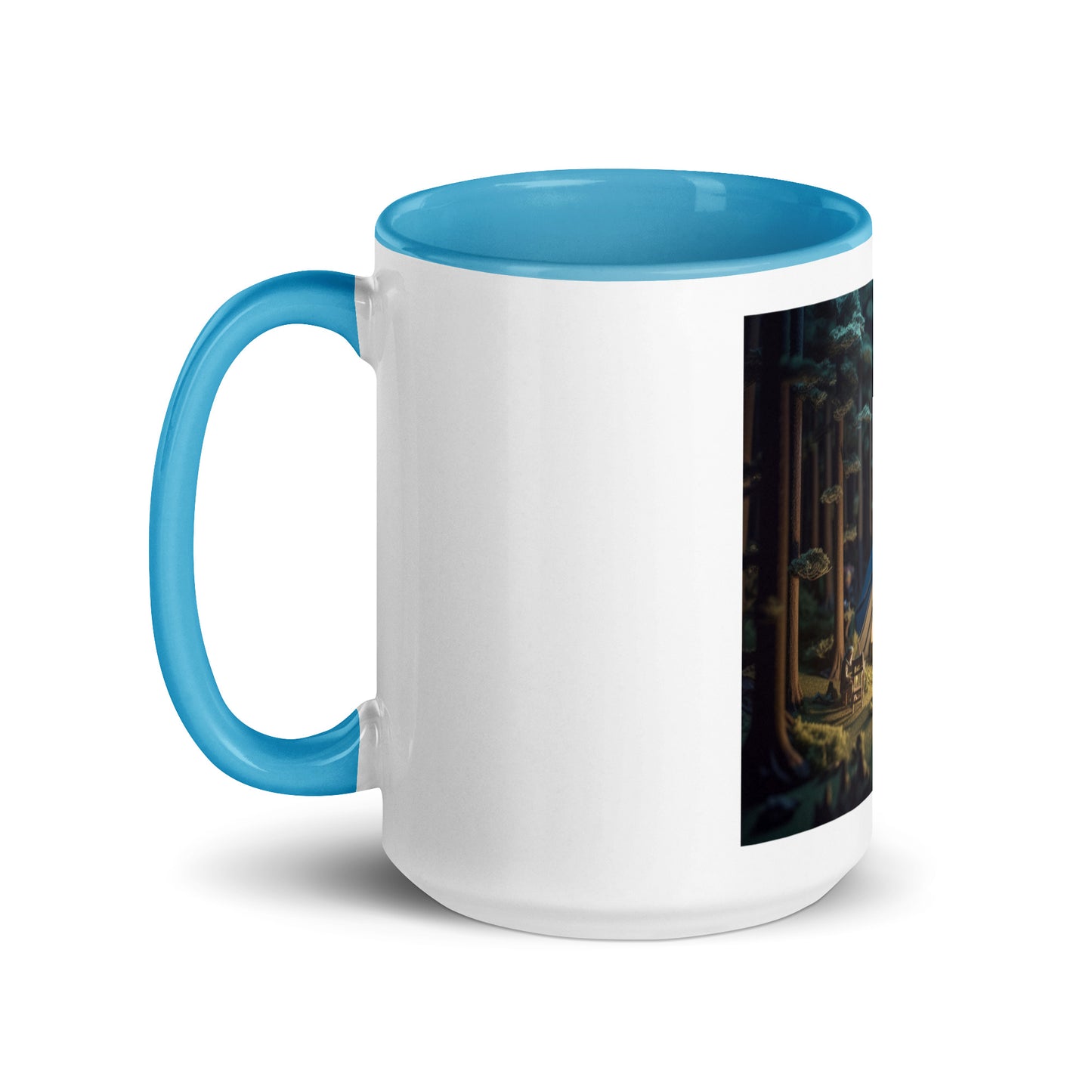 Under The Starry Skies Series Print #6 Mug with Color Inside