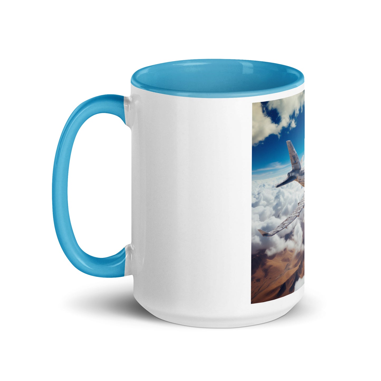 Frequent Flyer Miles Series Print #9 Mug with Color Inside