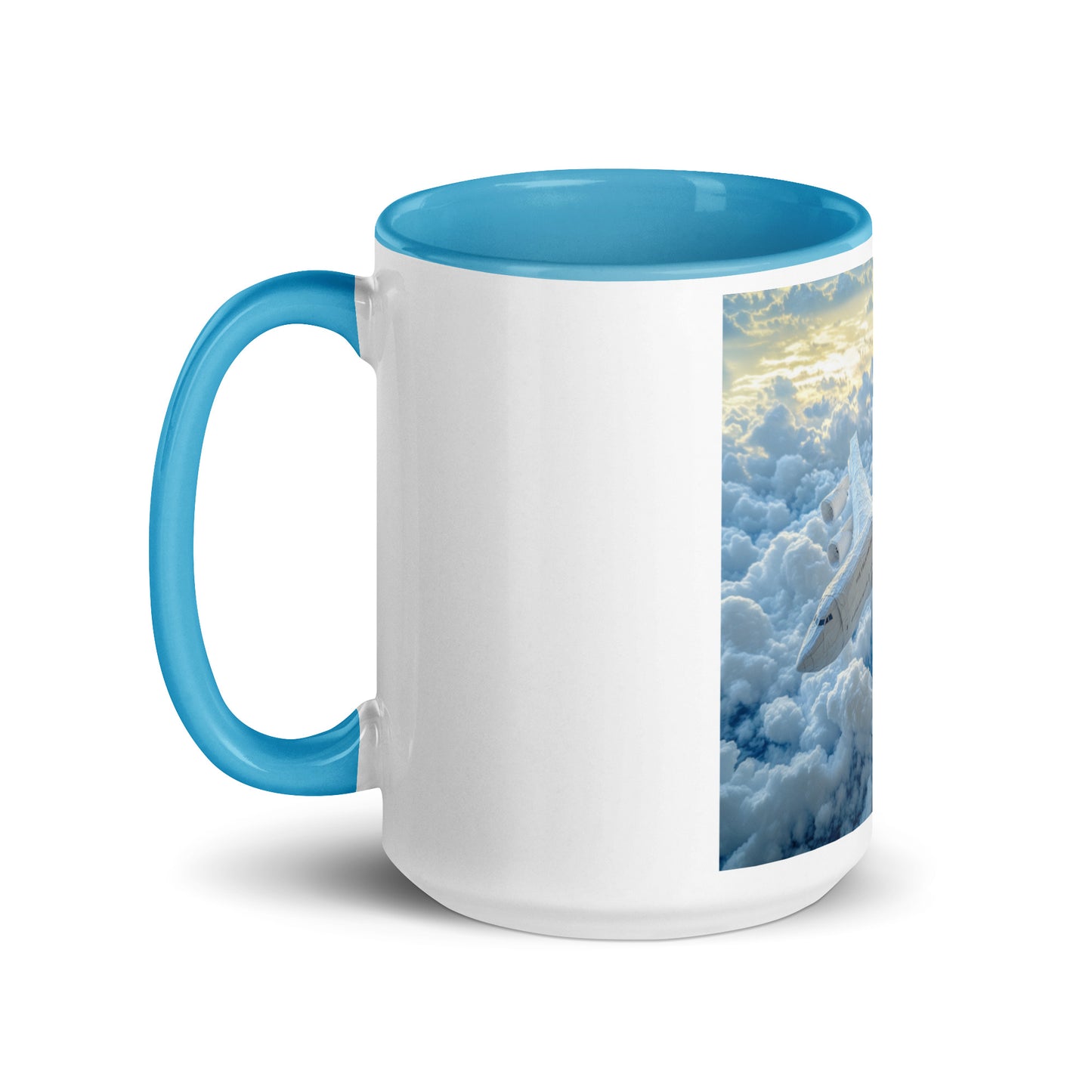 Frequent Flyer Miles Series Print #10 Mug with Color Inside