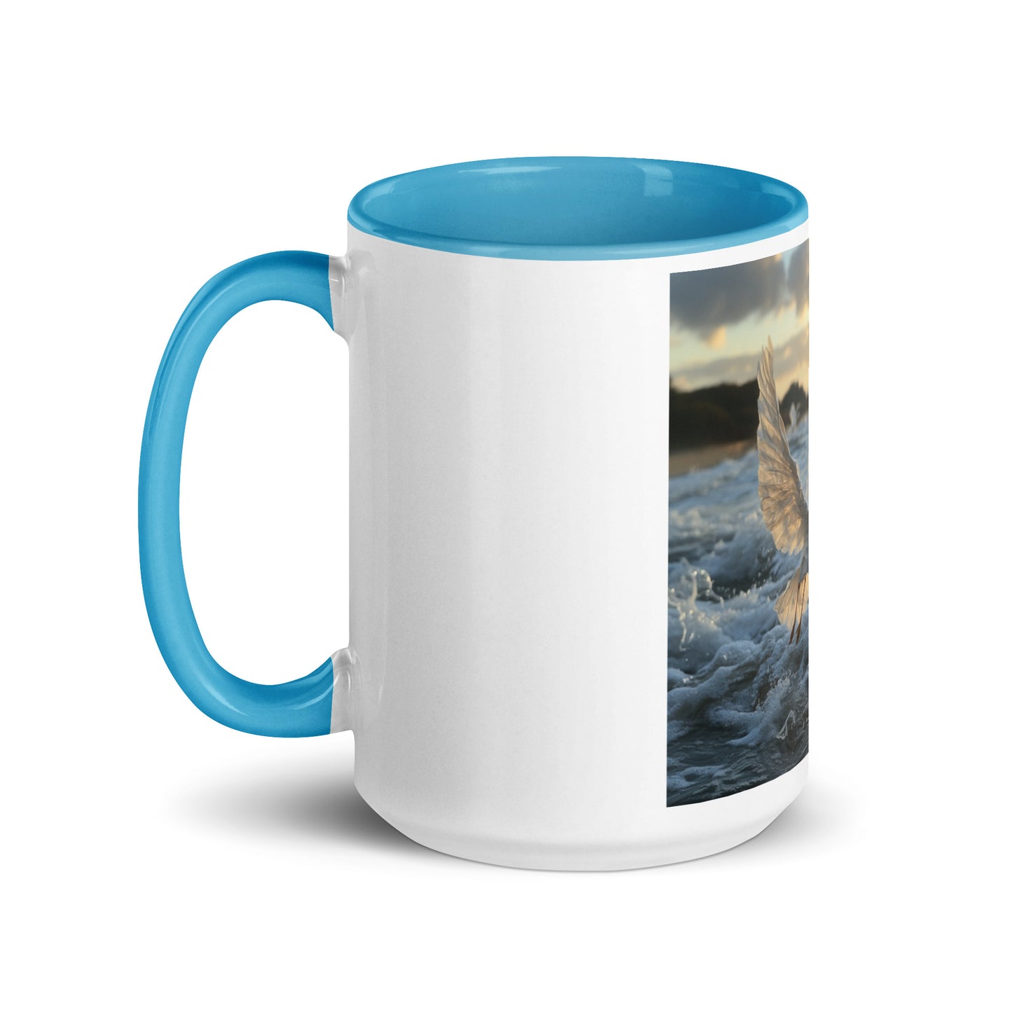 By The Seaside Series Print #10 - Mug with Color Inside