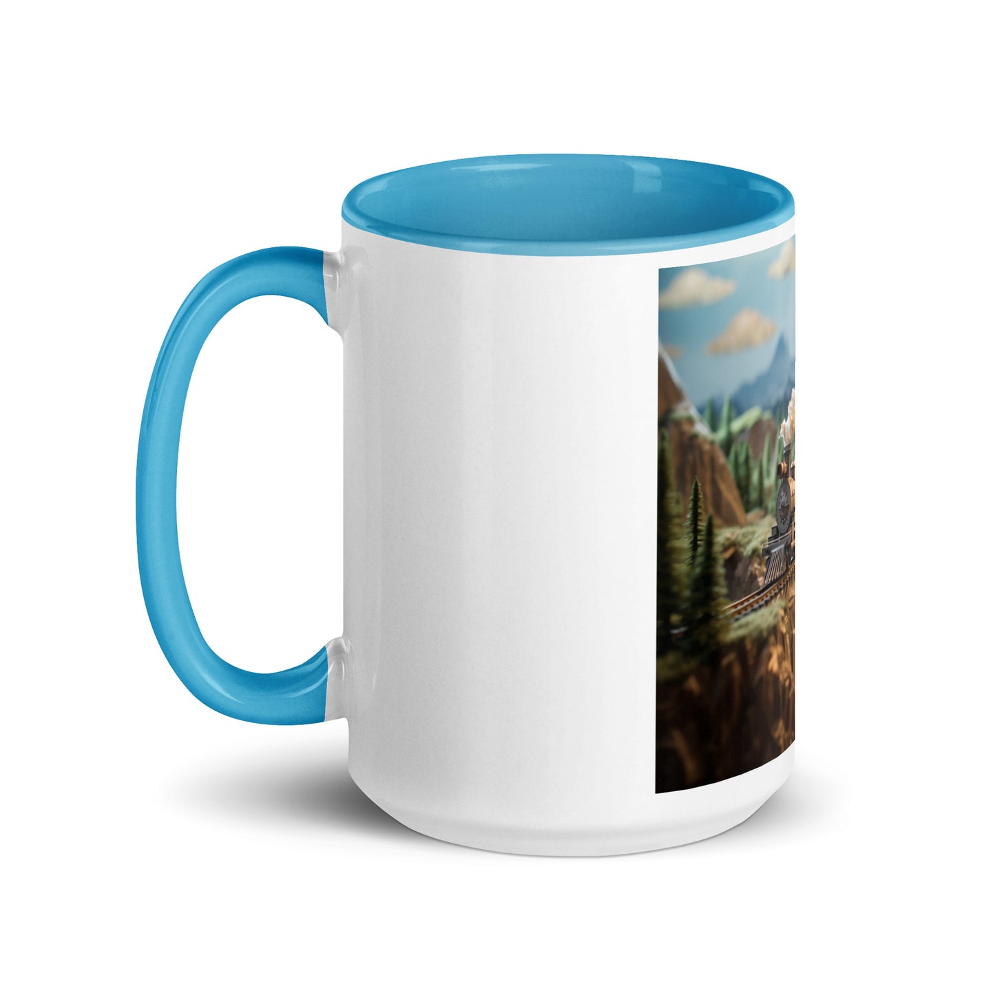 Orient Express Series Print #5 - Mug with Color Inside