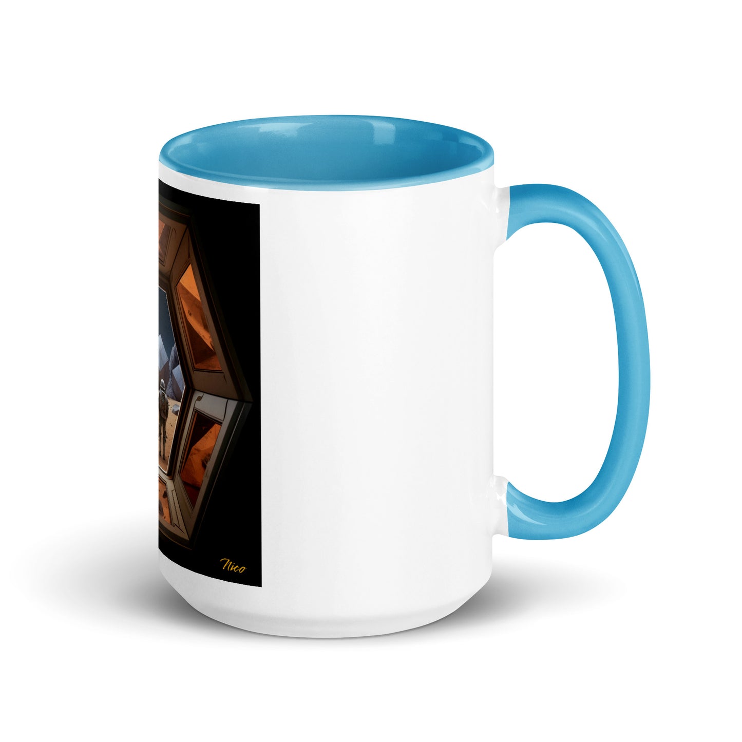 Elons' Dream Series Print #6 Mug with Color Inside