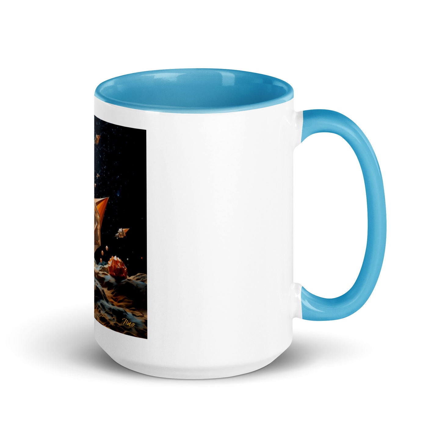 Elons' Dream Series Print #3 Mug with Color Inside