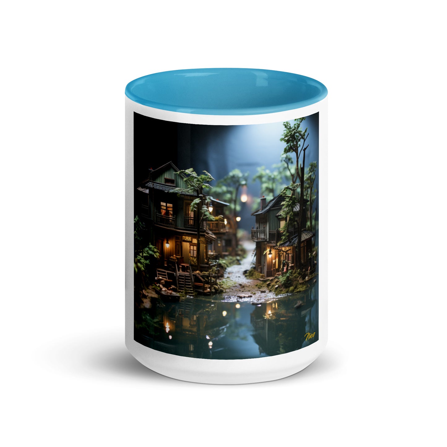 Born On A Bayou Series Print #3 - Mug with Color Inside