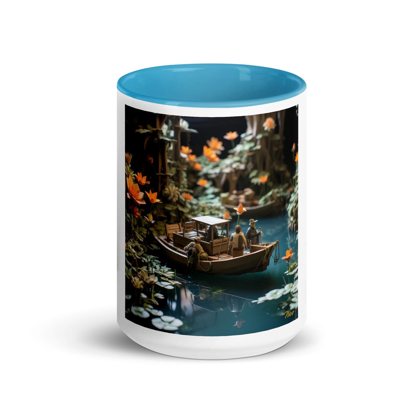 Born On A Bayou Series Print #4 - Mug with Color Inside