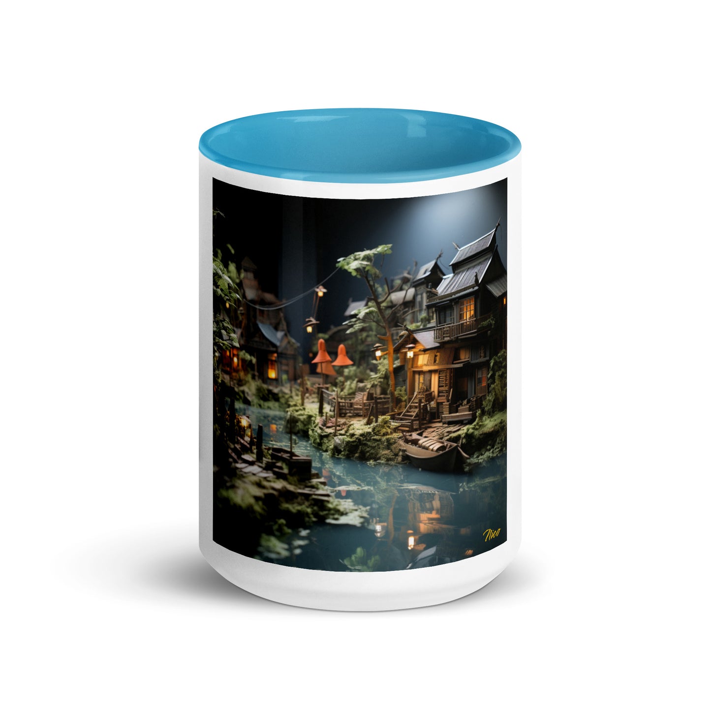 Born On A Bayou Series Print #6 - Mug with Color Inside