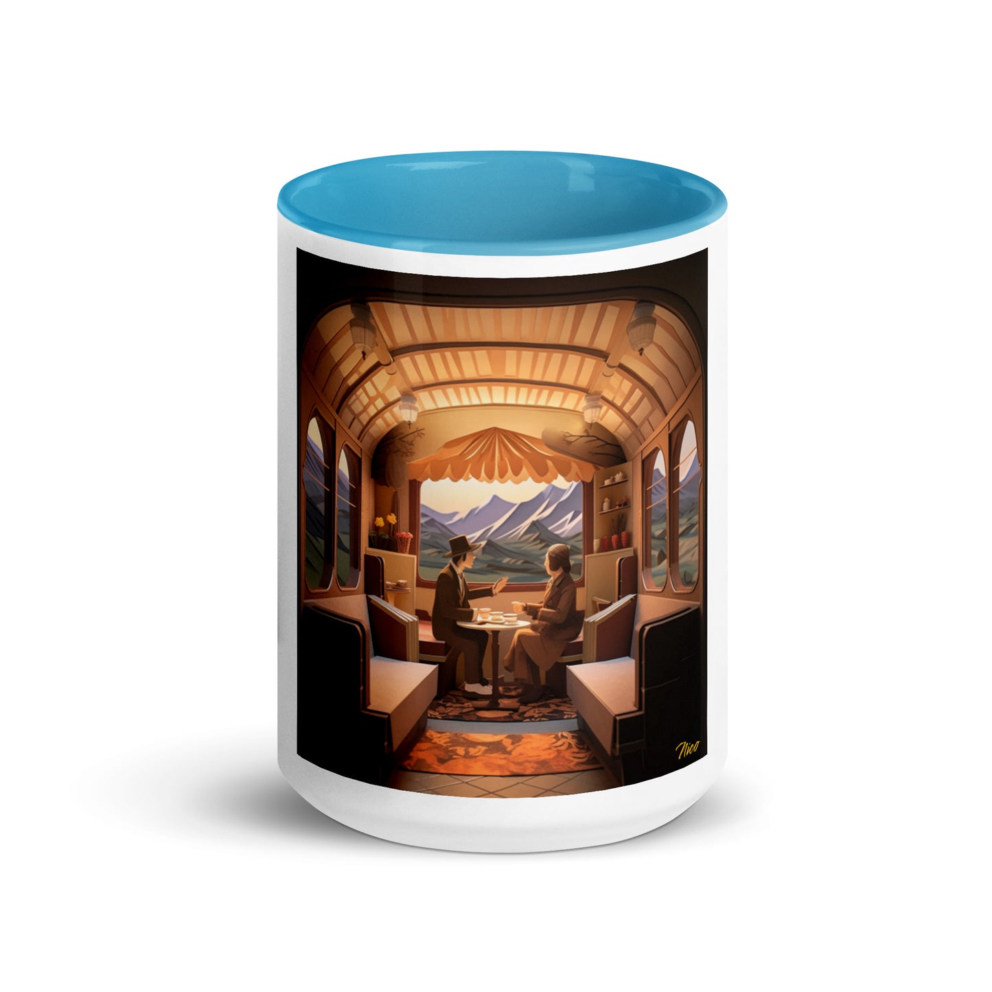 Orient Express Series Print #10 - Mug with Color Inside