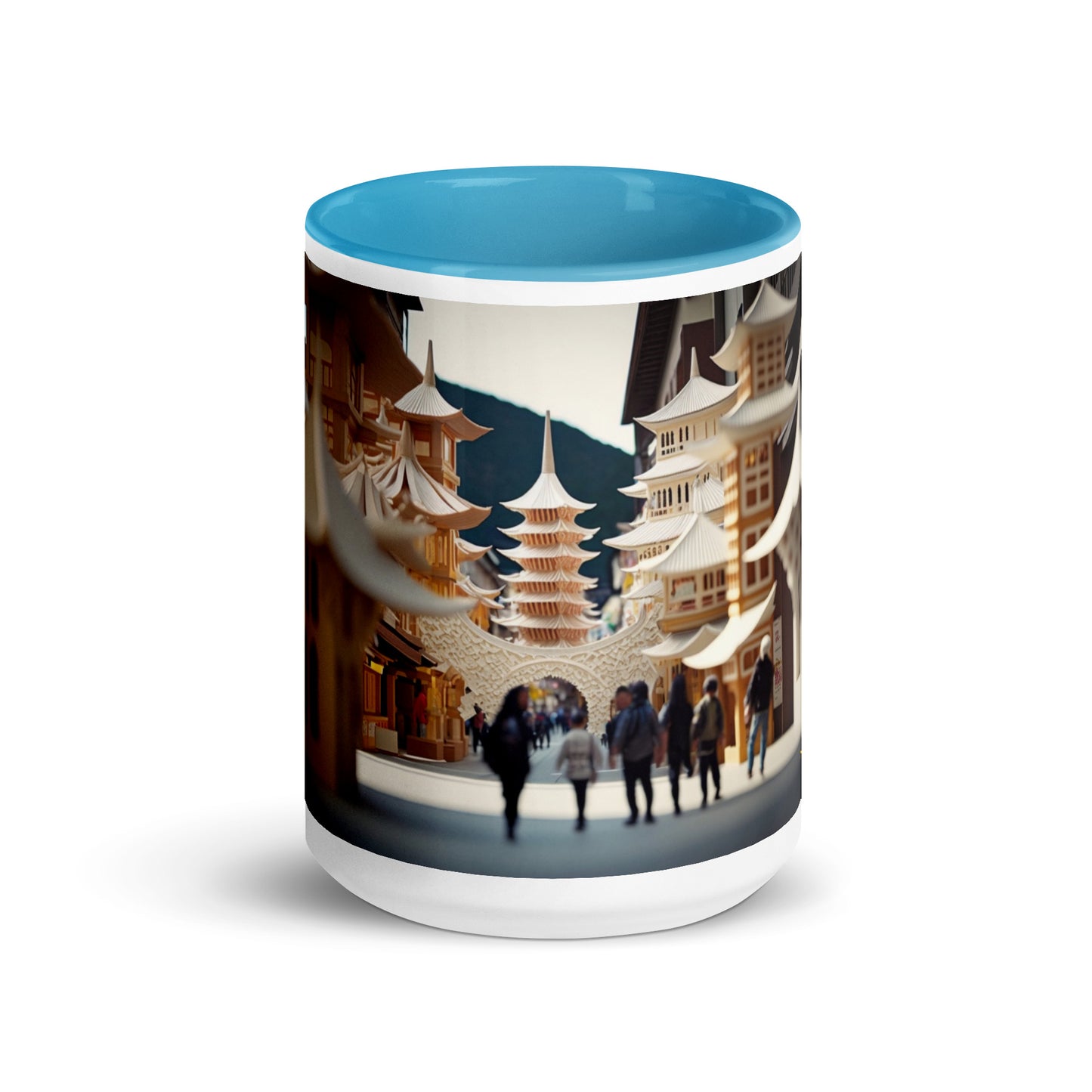 Via The Metropolis Series Print #5 - Mug with Color Inside