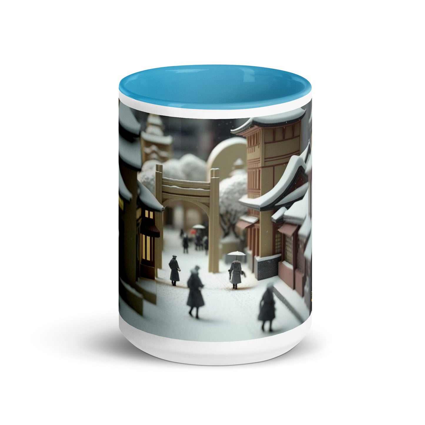 Asian Snow Series Print #9 - Mug with Color Inside