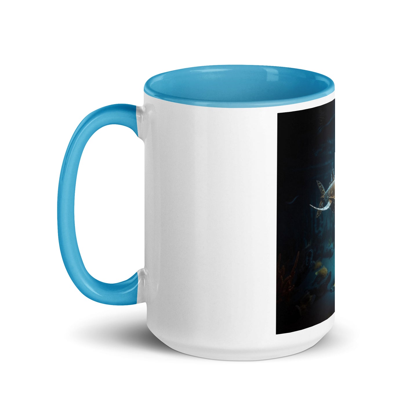 20,000 Leagues Under The Sea Series Print #5 - Mug with Color Inside