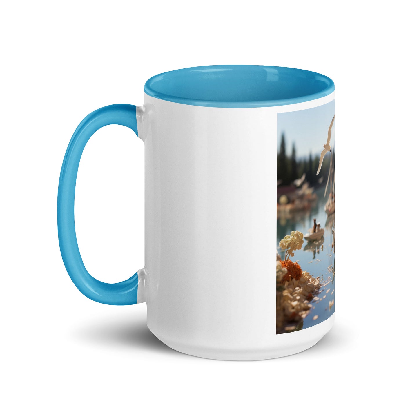 On The Docks By The Bay Series Print #6 - Mug with Color Inside