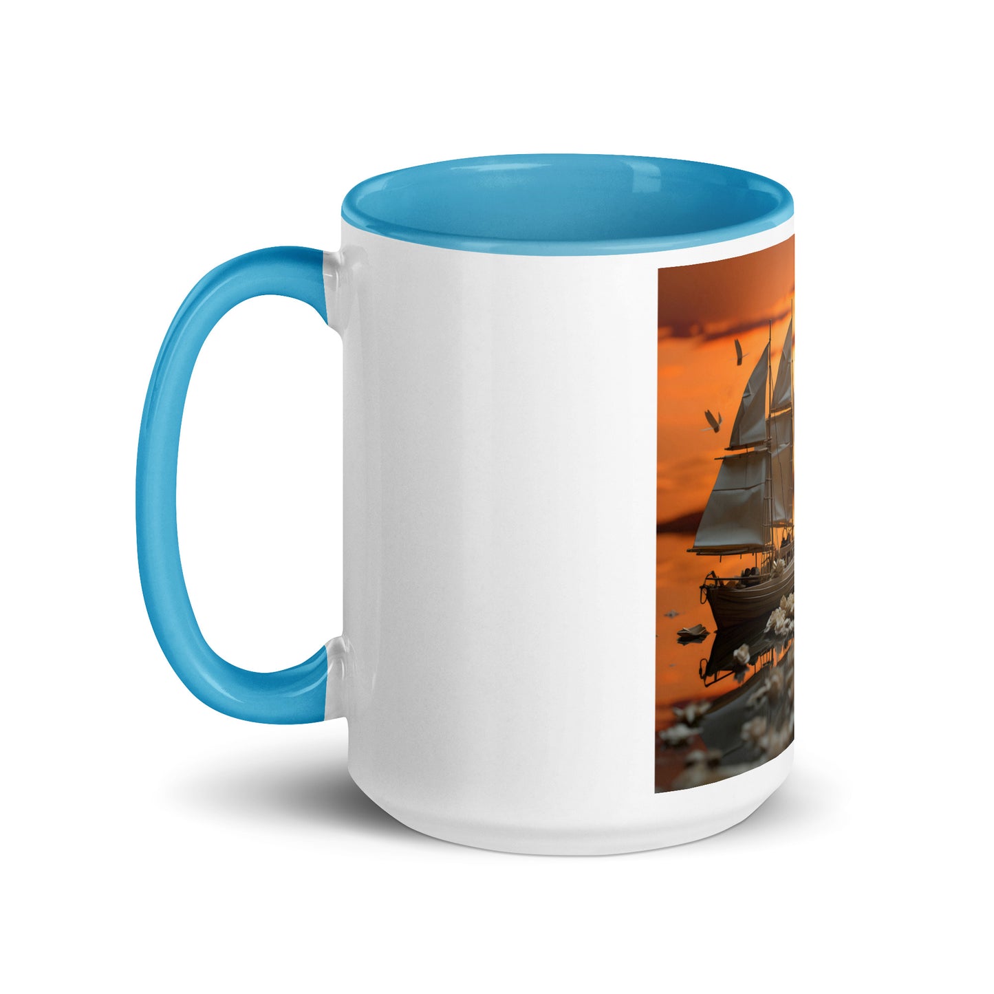 Into The Sunset Series Print #9 - Mug with Color Inside