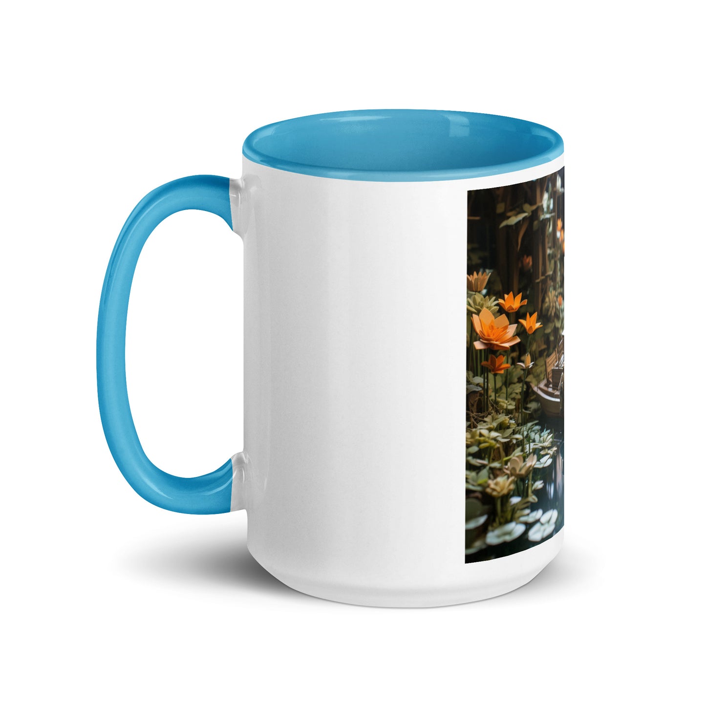 Born On A Bayou Series Print #4 - Mug with Color Inside