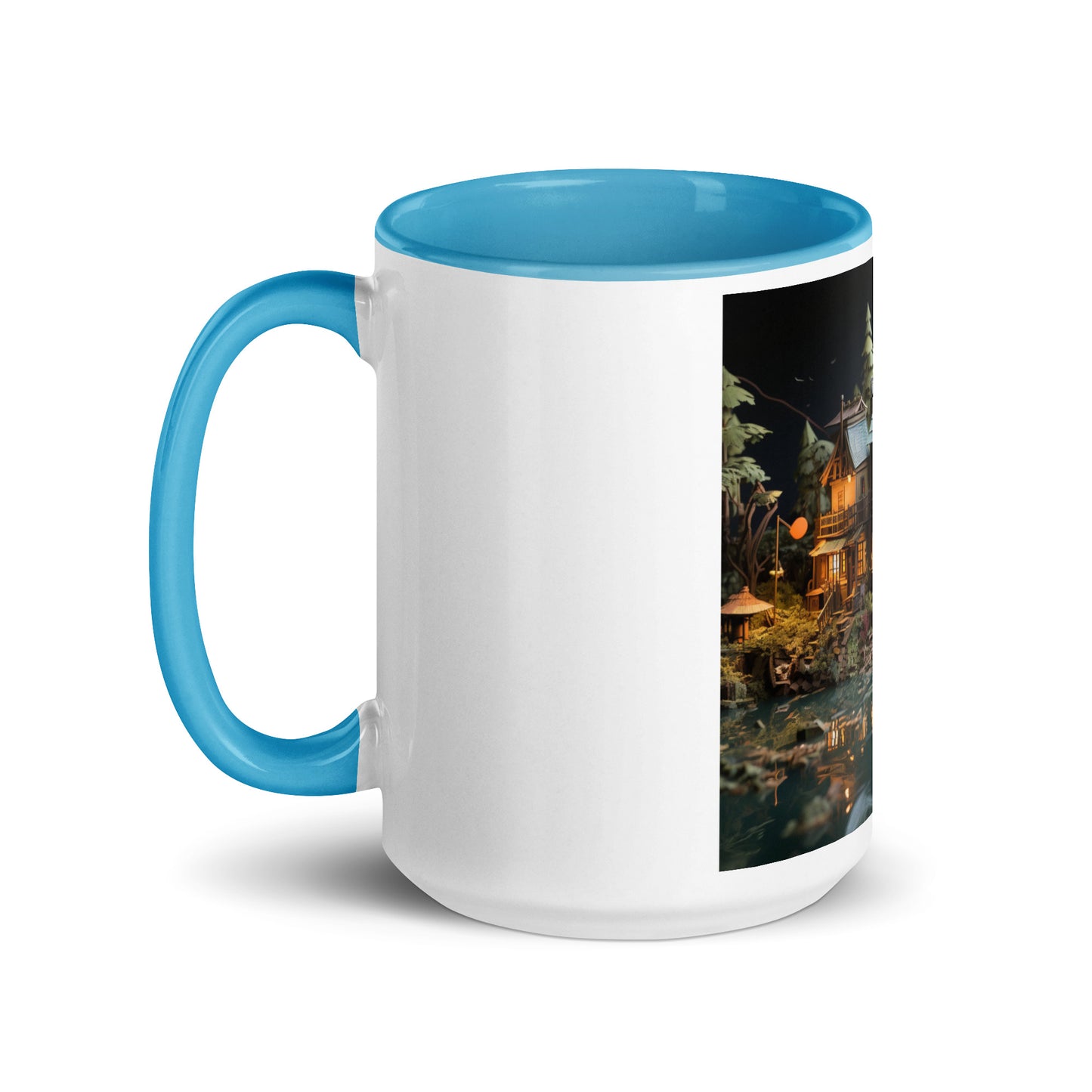 Born On A Bayou Series Print #8 - Mug with Color Inside