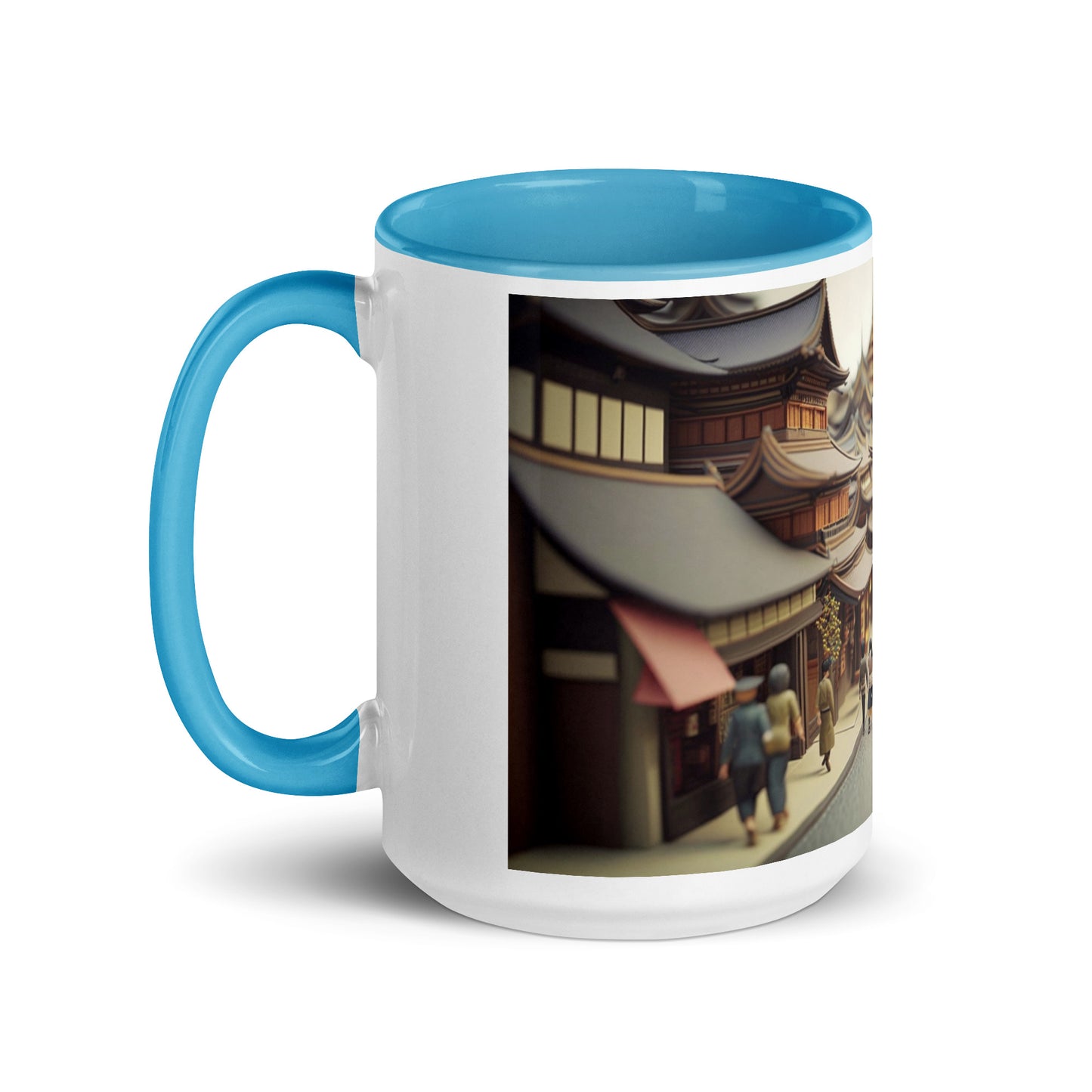 Via The Metropolis Series Print #9 - Mug with Color Inside