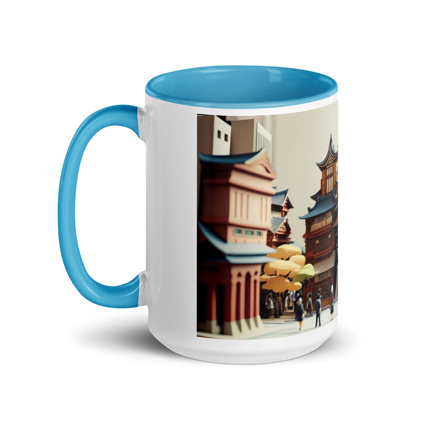 Via The Metropolis Series Print #6 - Mug with Color Inside