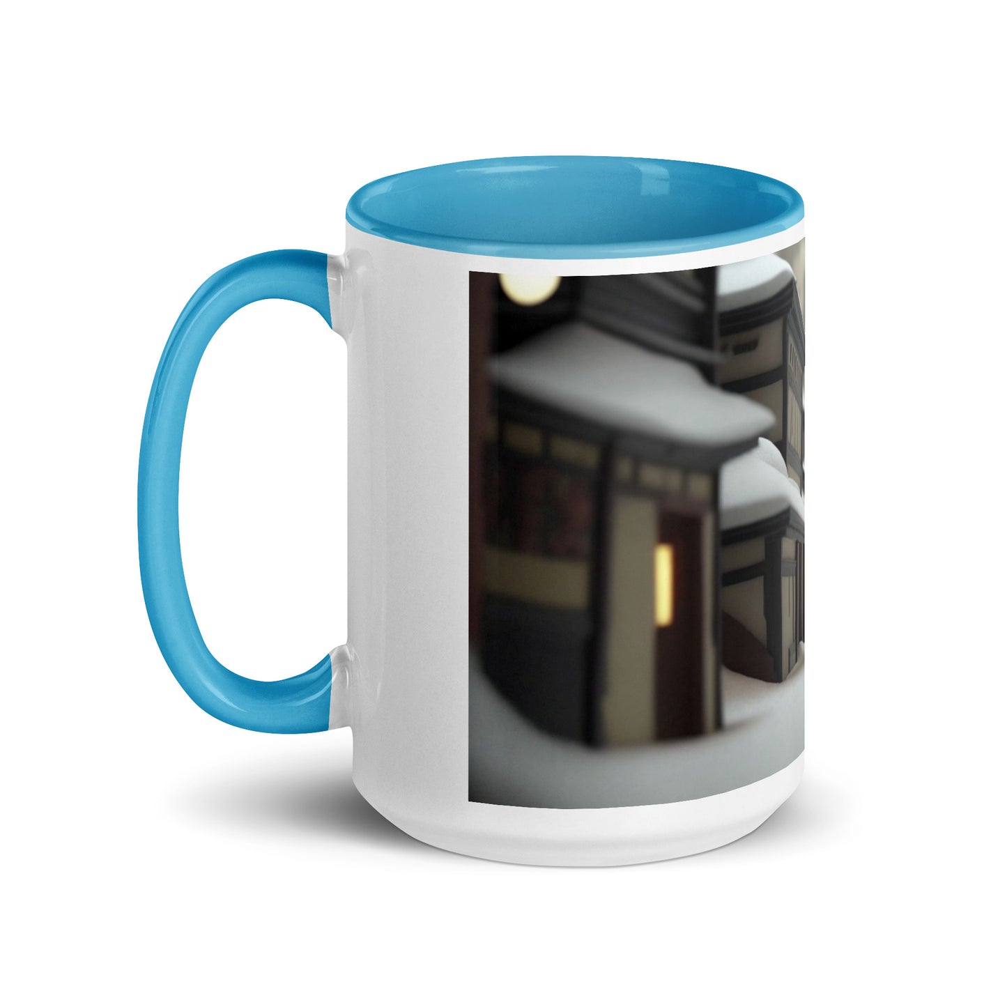 Asian Snow Series Print #4 - Mug with Color Inside