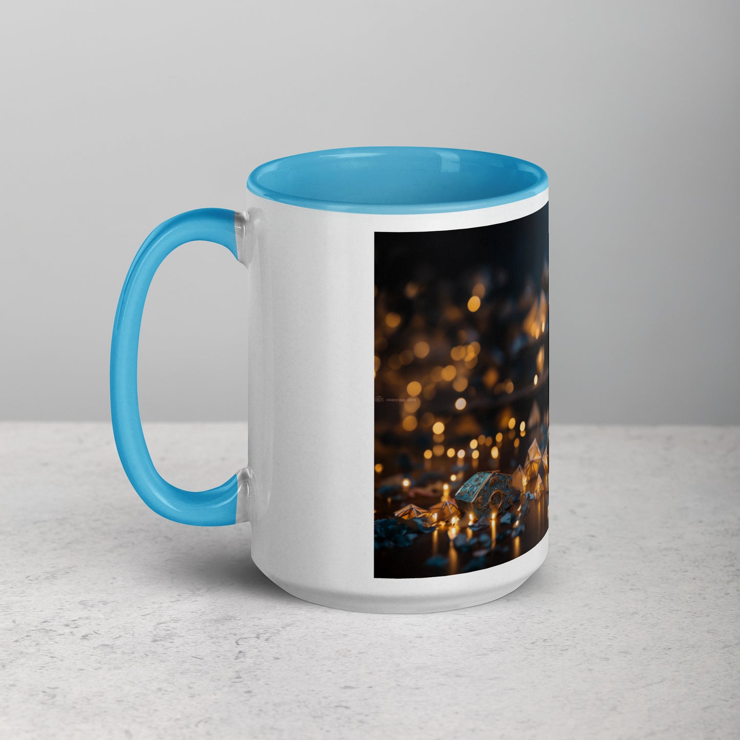 Ascending Buddha Series Print #9 - Mug with Color Inside