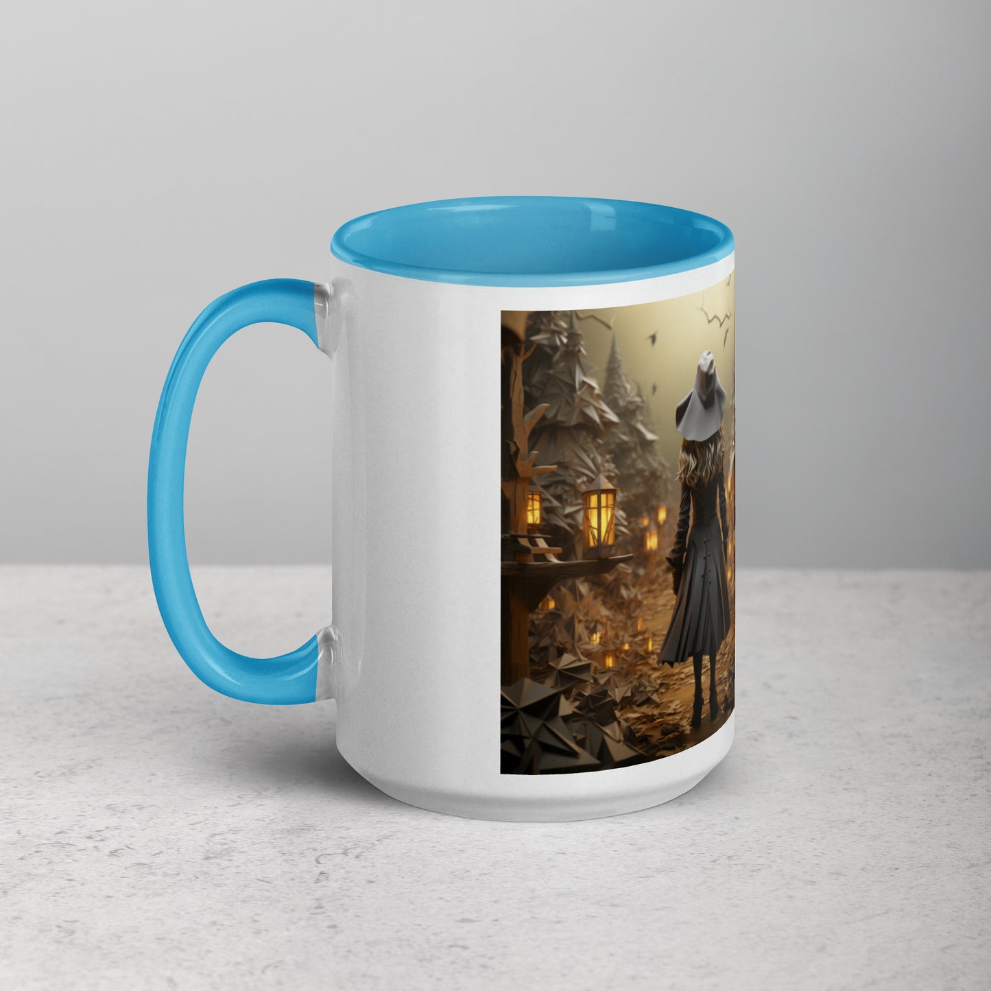 Halloween 2024 Series Print #3 - Mug with Color Inside