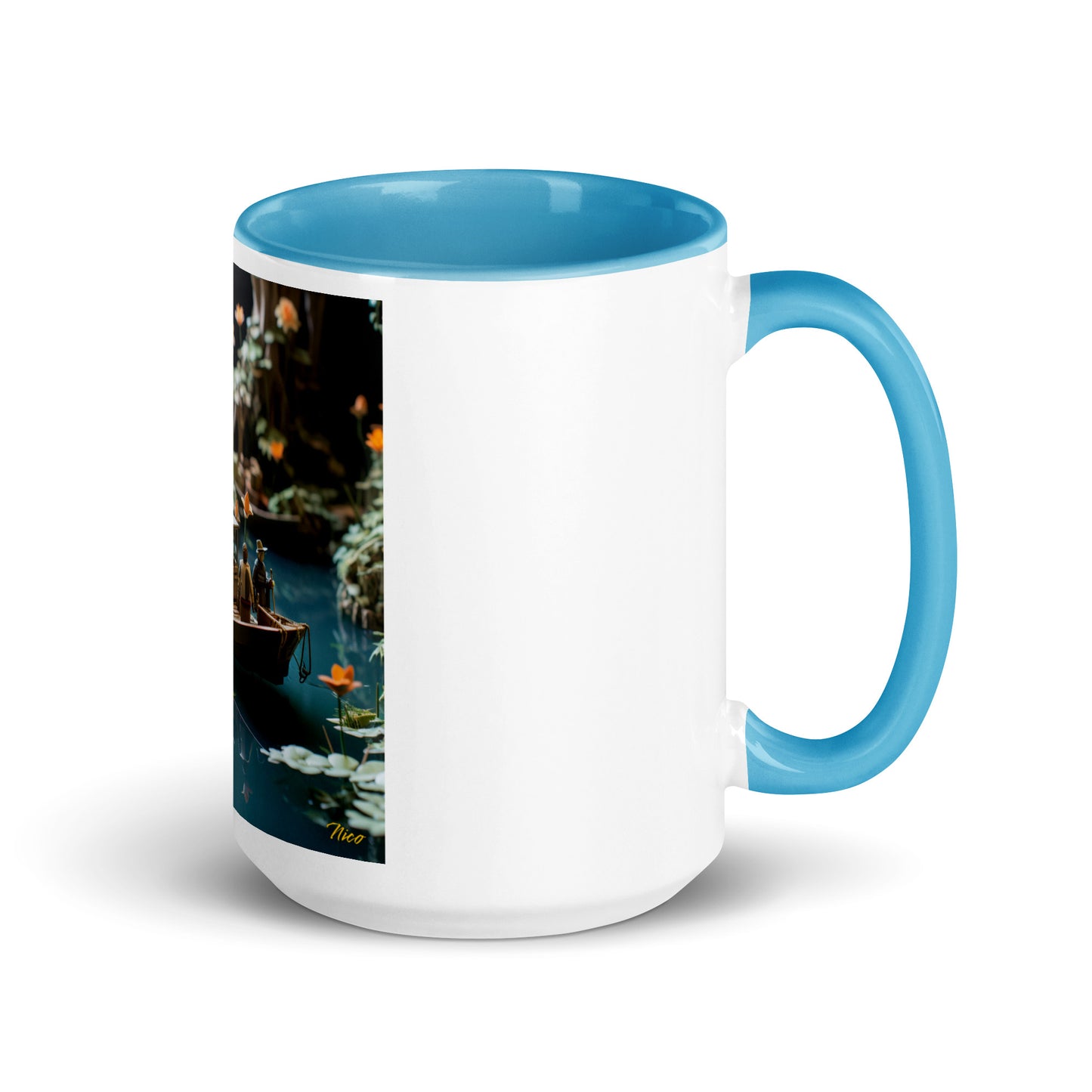 Born On A Bayou Series Print #4 - Mug with Color Inside