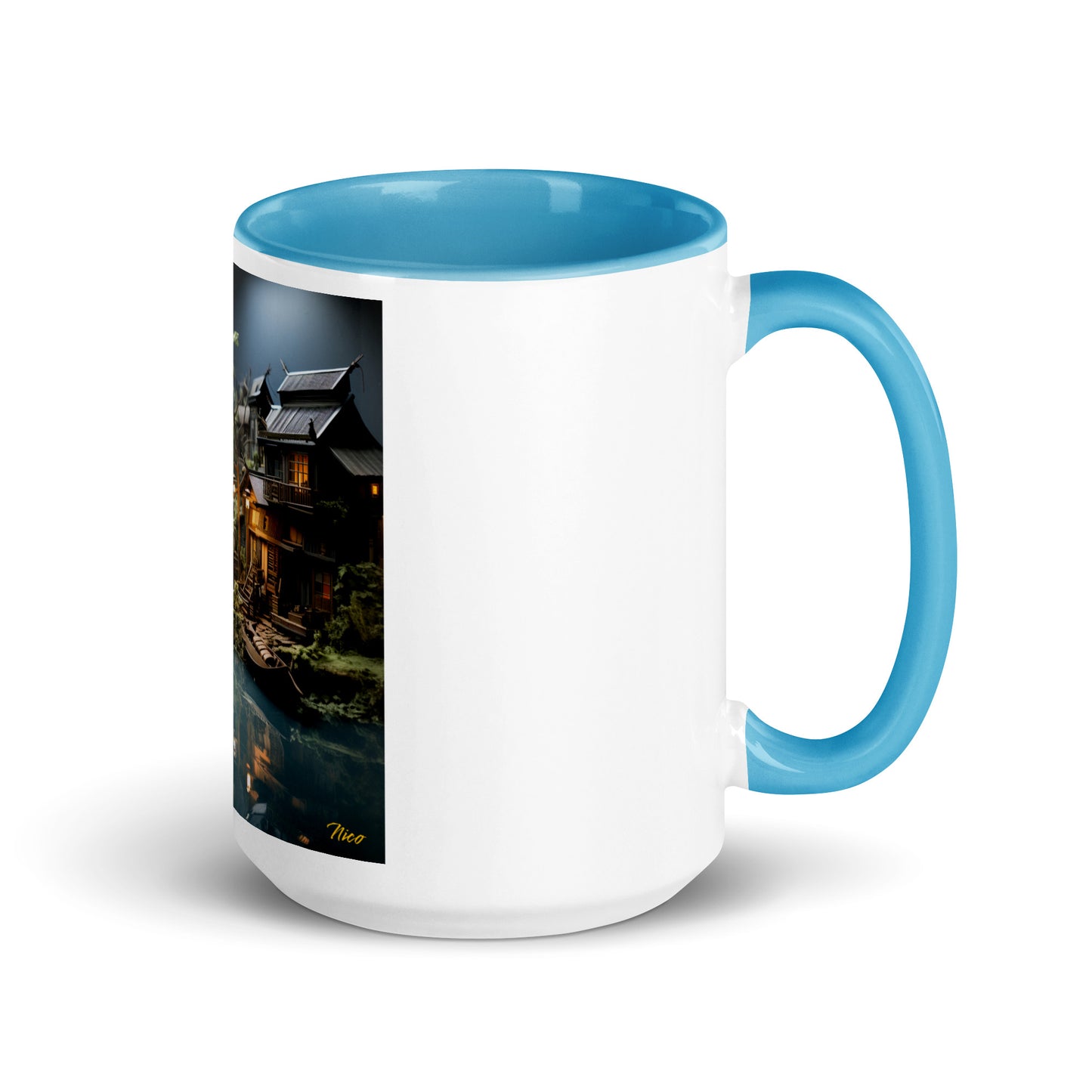 Born On A Bayou Series Print #6 - Mug with Color Inside