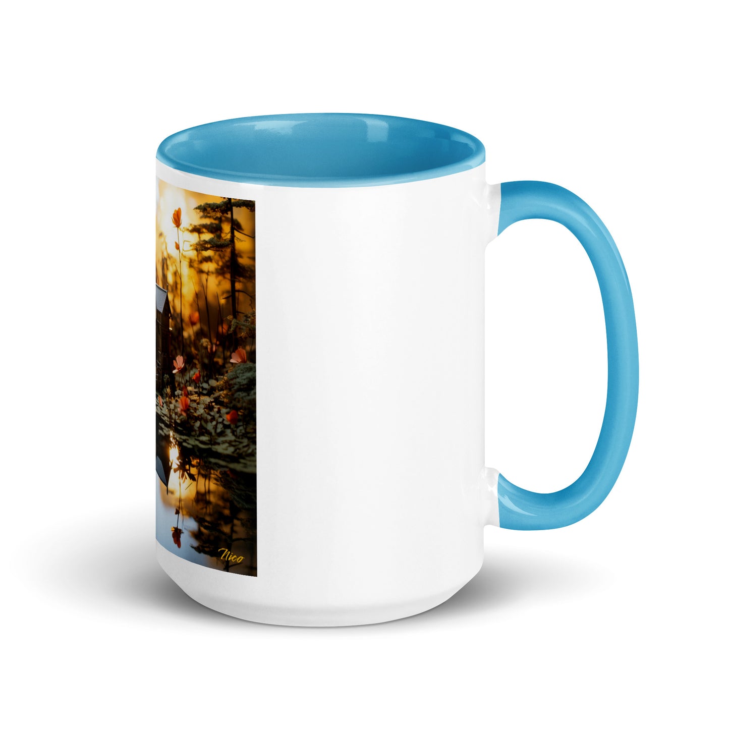 Born On A Bayou Series Print #7 - Mug with Color Inside