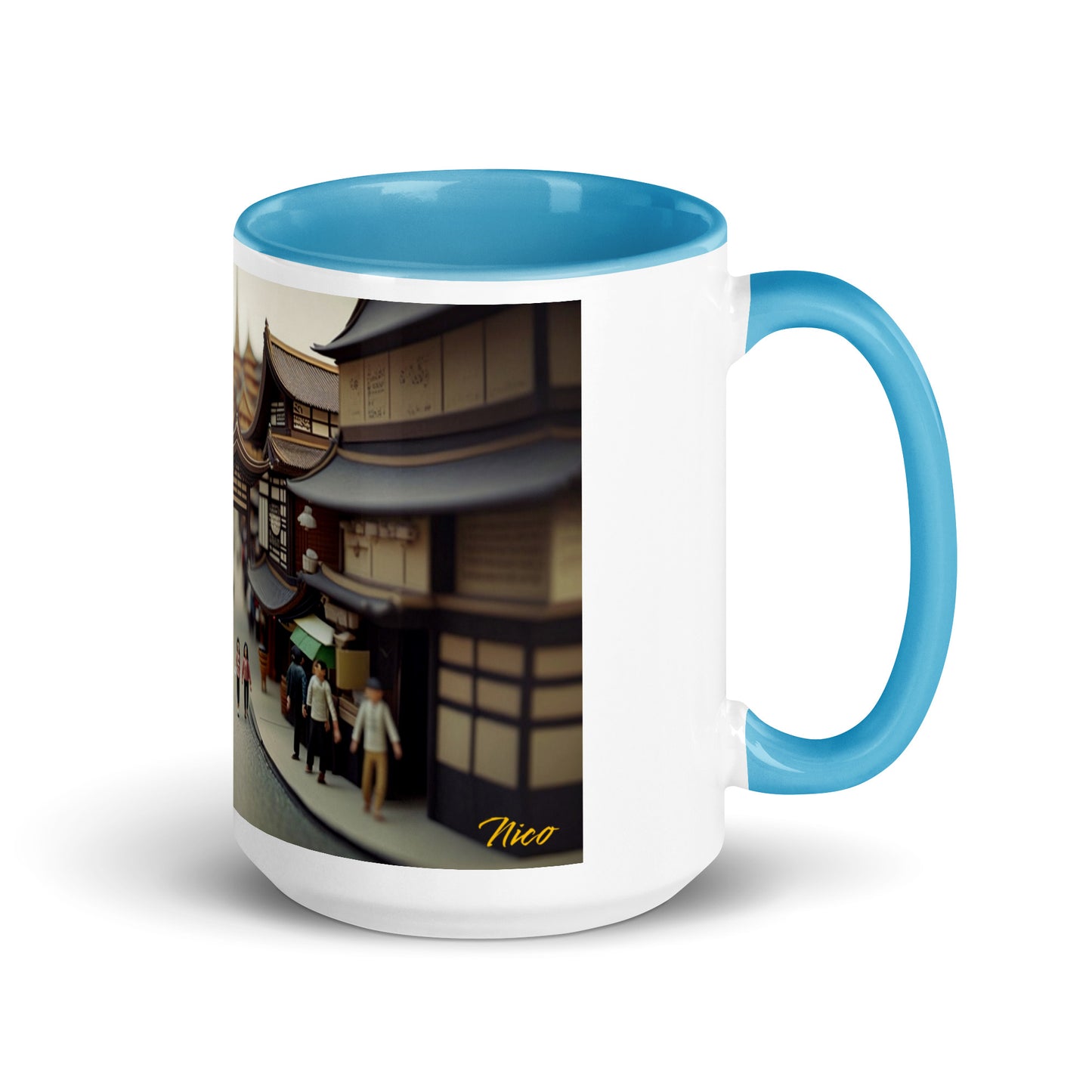 Via The Metropolis Series Print #9 - Mug with Color Inside