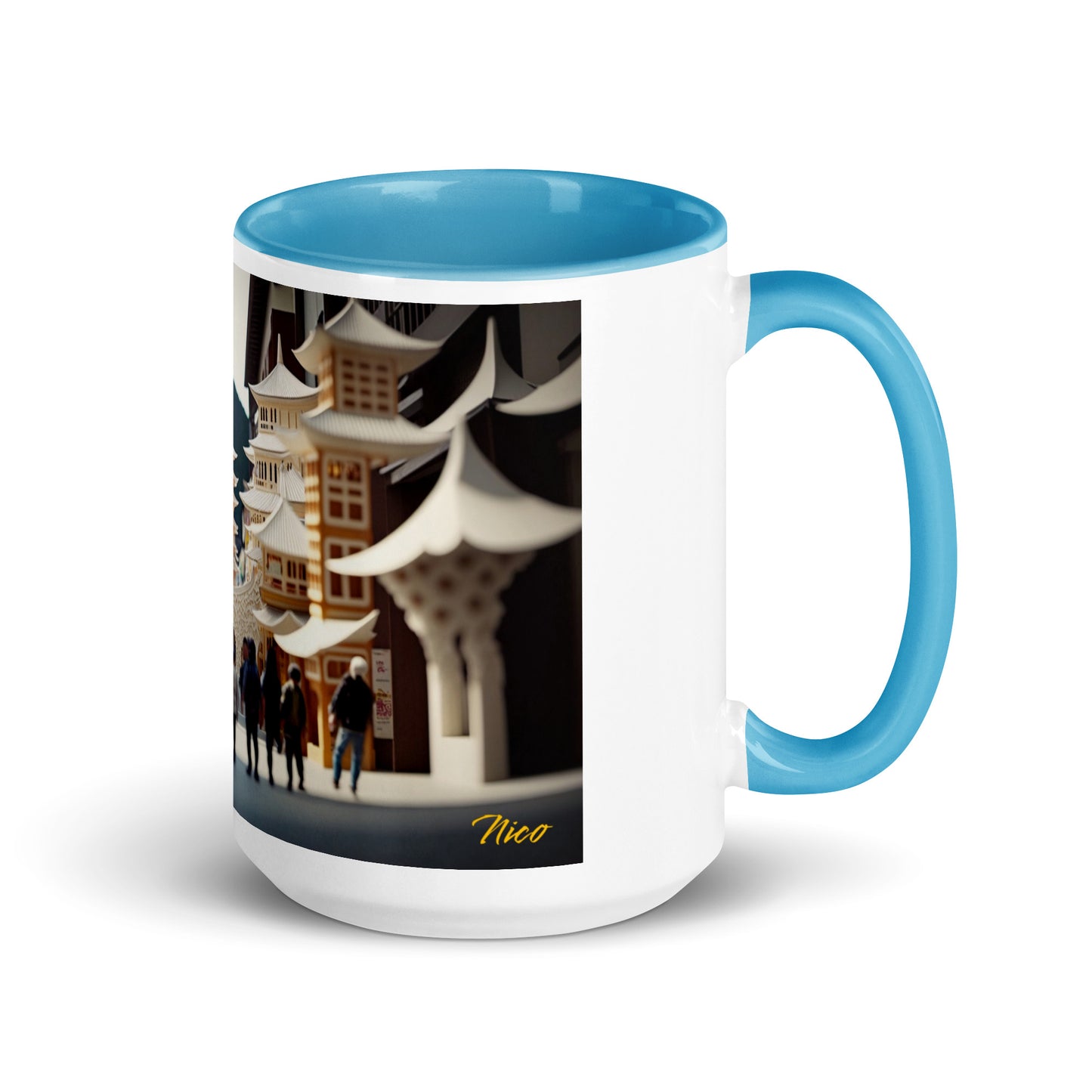 Via The Metropolis Series Print #5 - Mug with Color Inside