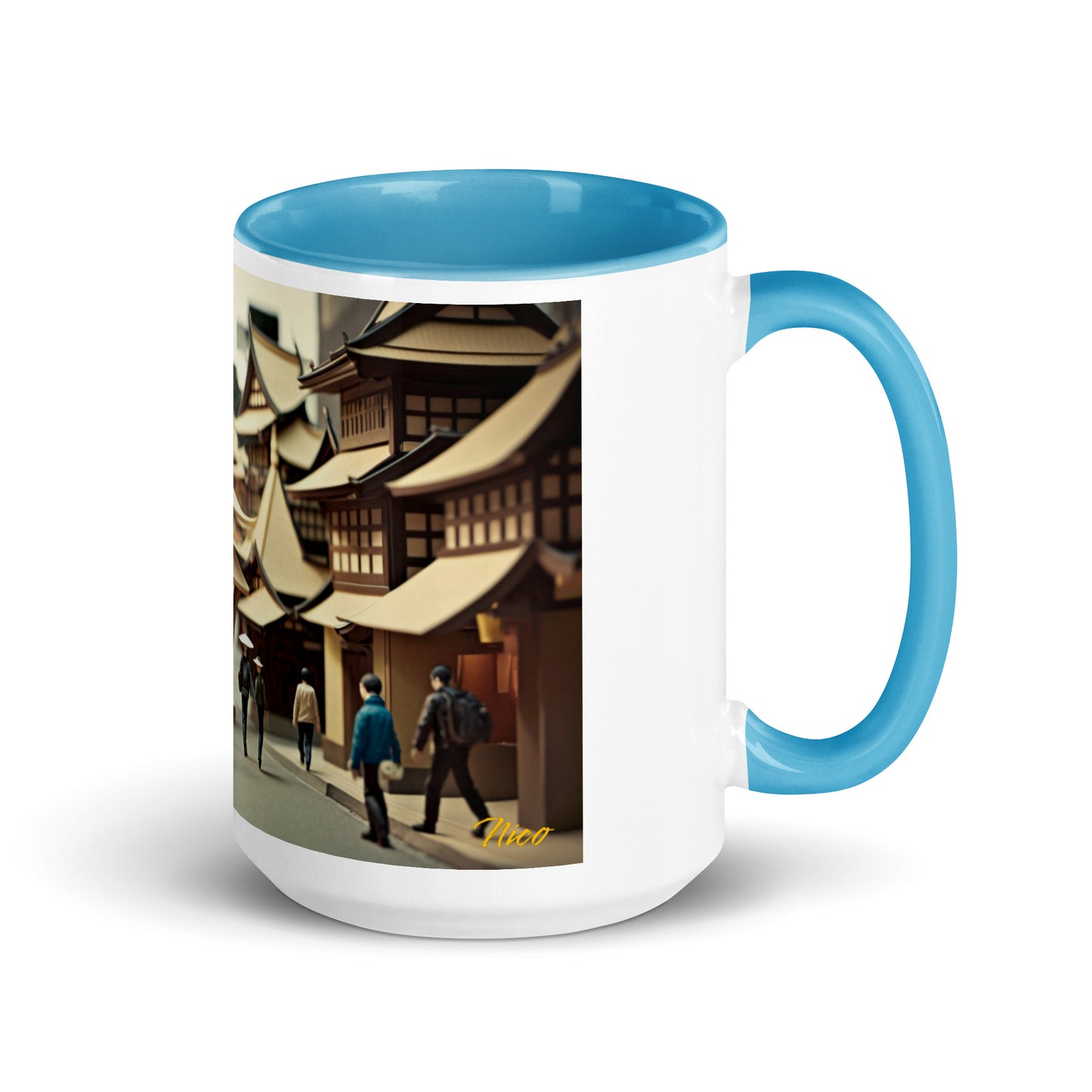 Via The Metropolis Series Print #4 - Mug with Color Inside