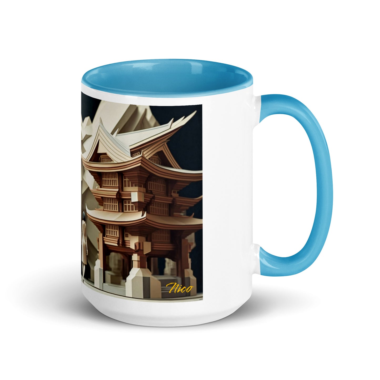 Via The Metropolis Series Print #2 - Mug with Color Inside