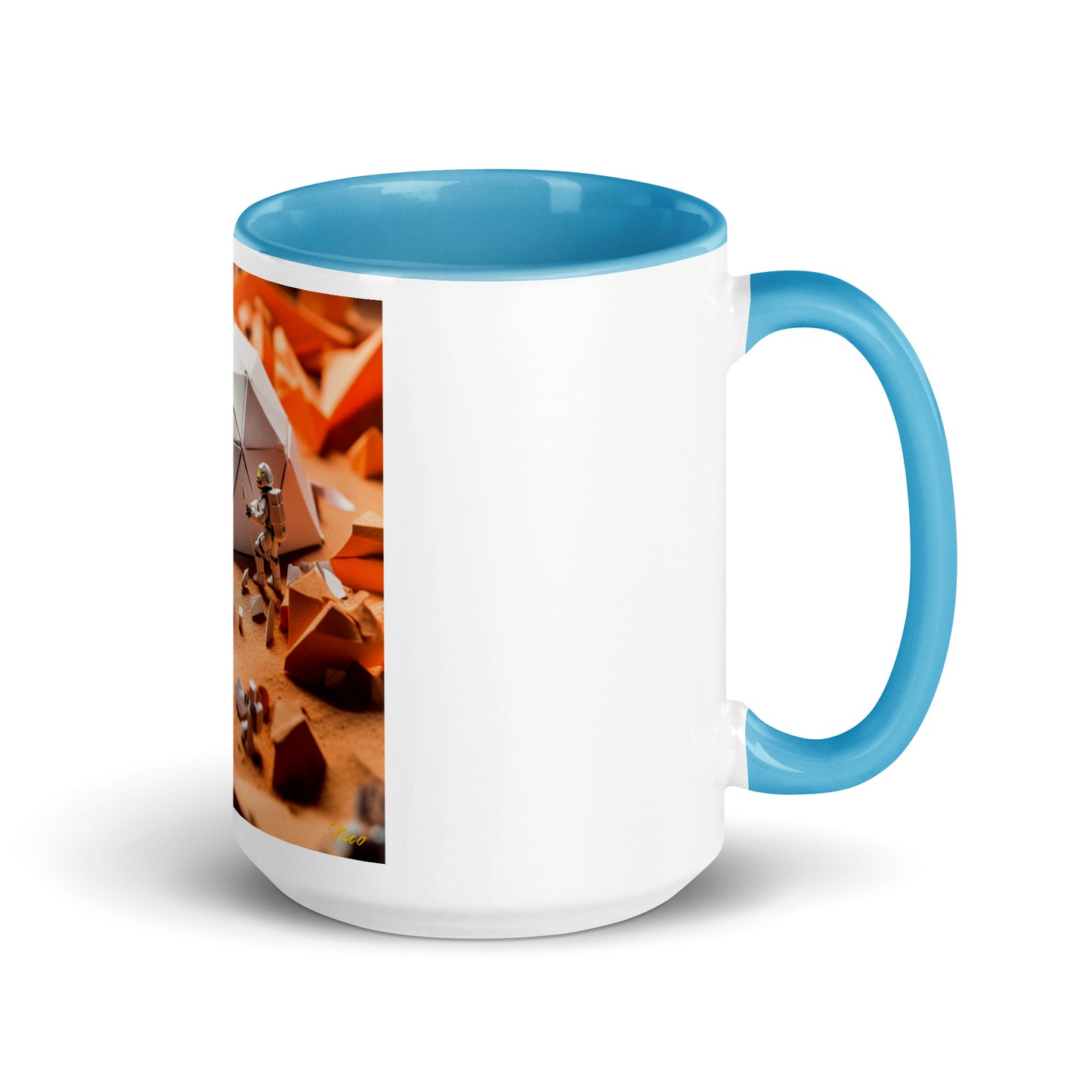 Elons' Dream Series Print #8 - Mug with Color Inside