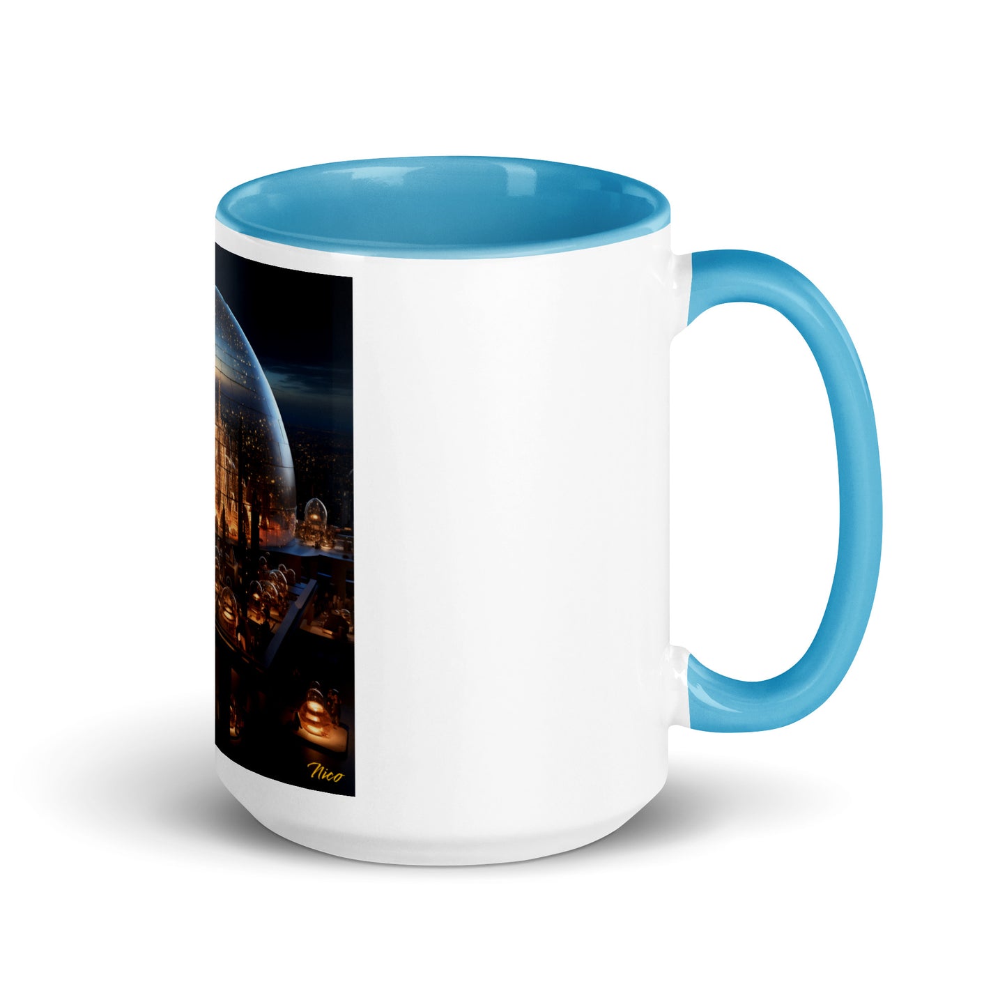 Elons' Dream Series Print #10 - Mug with Color Inside