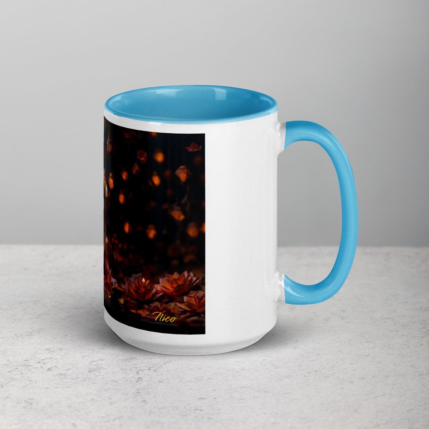 Ascending Buddha Series Print #2 - Mug with Color Inside