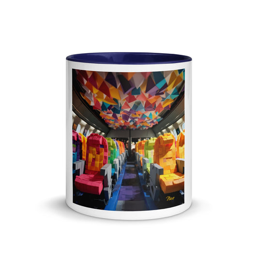 Frequent Flyer Miles Series Print #4 Mug with Color Inside